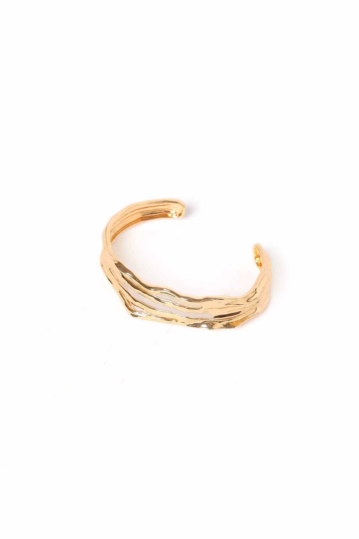 Talia Cuff in Gold – view 2 of 3