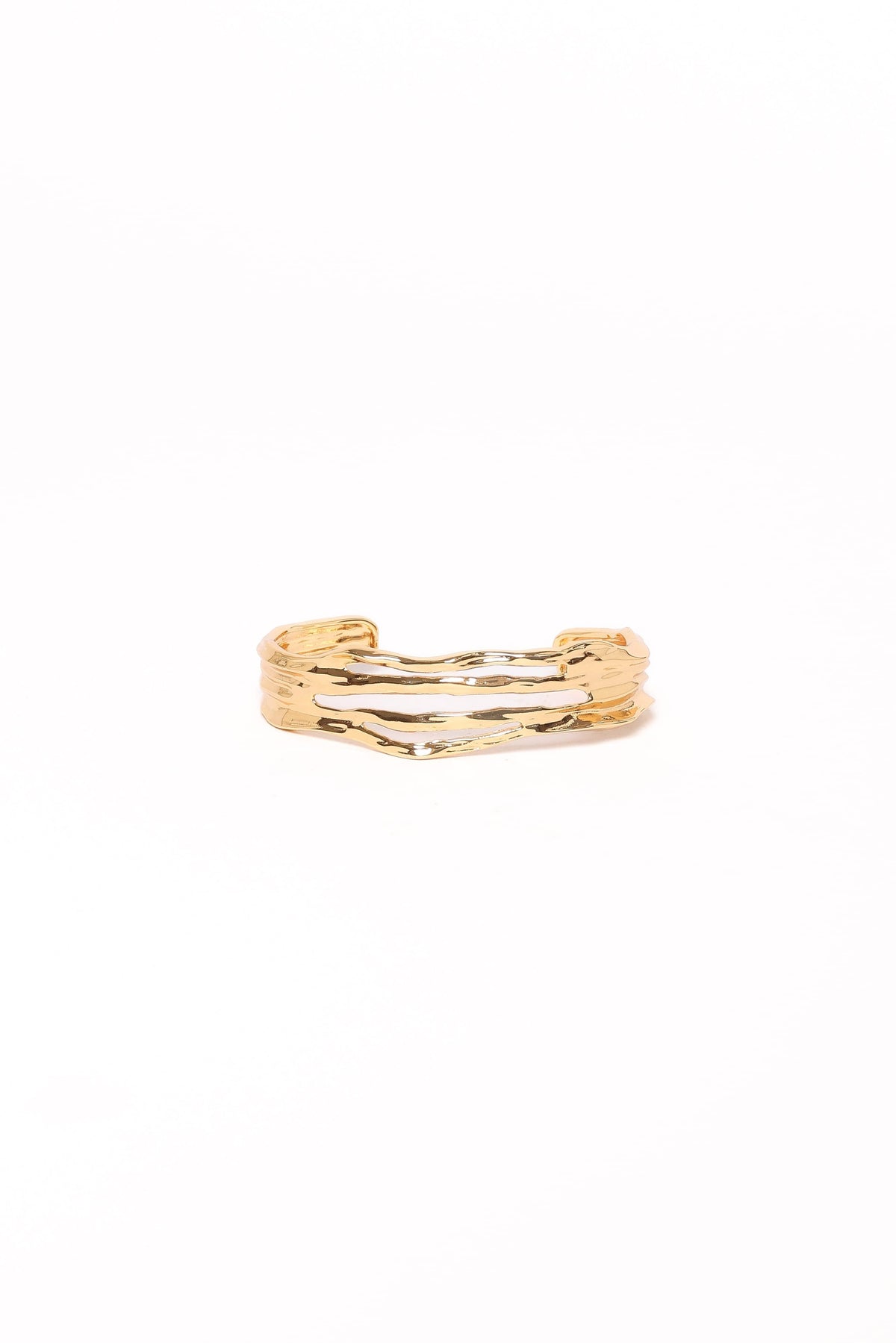 Talia Cuff in Gold – view 3 of 3