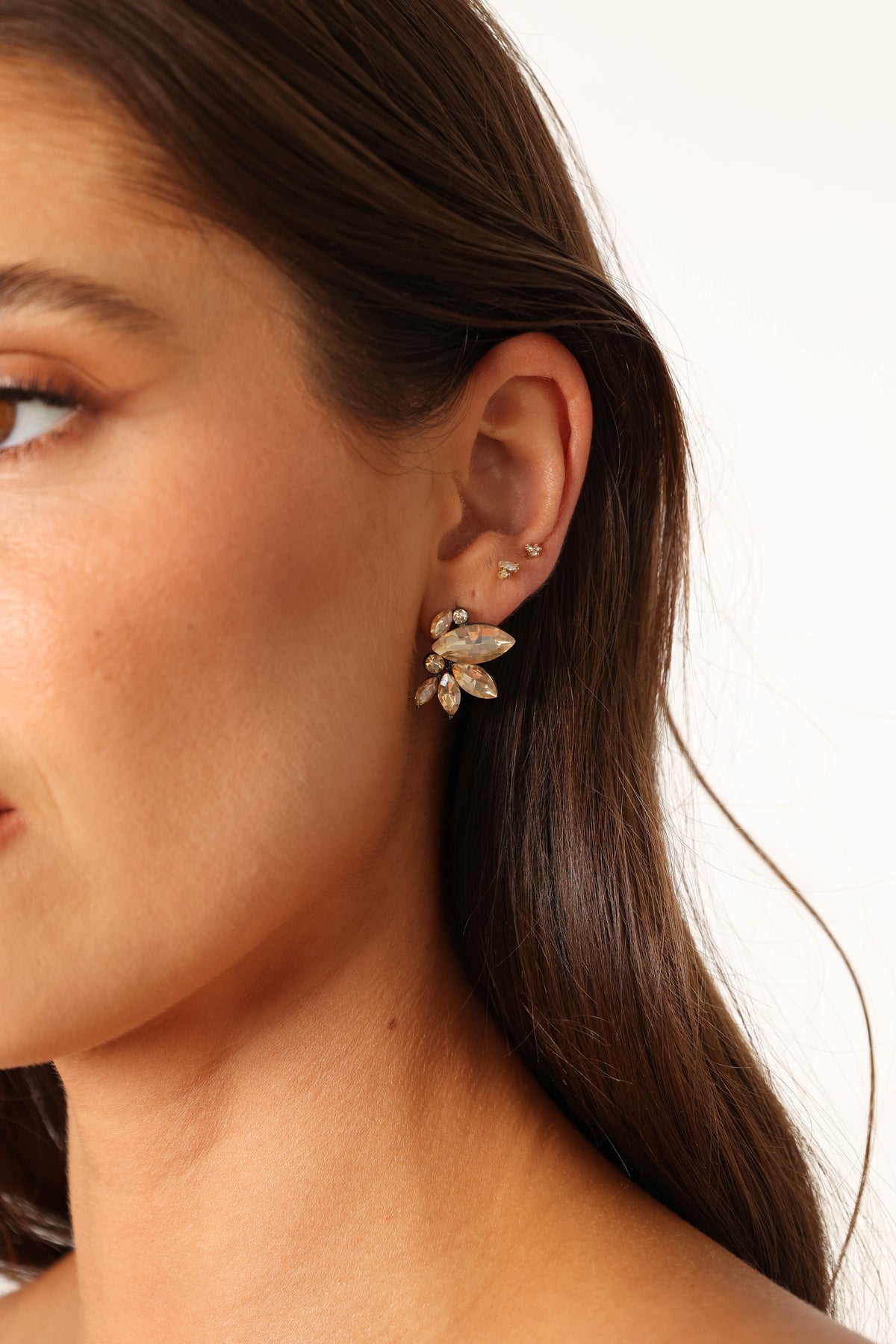 Talon Statement Earrings in Gold – view 1 of 4