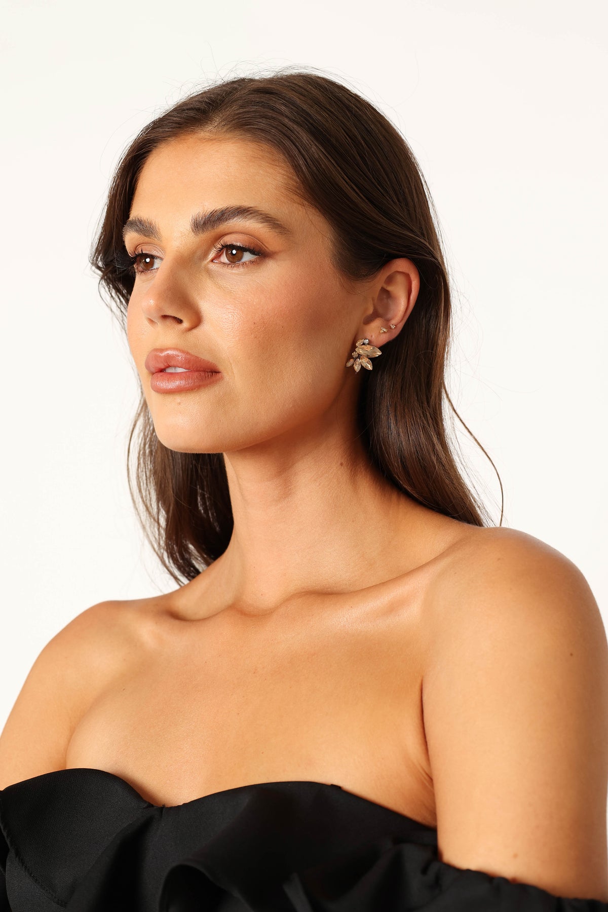 Talon Statement Earrings in Gold – view 2 of 4