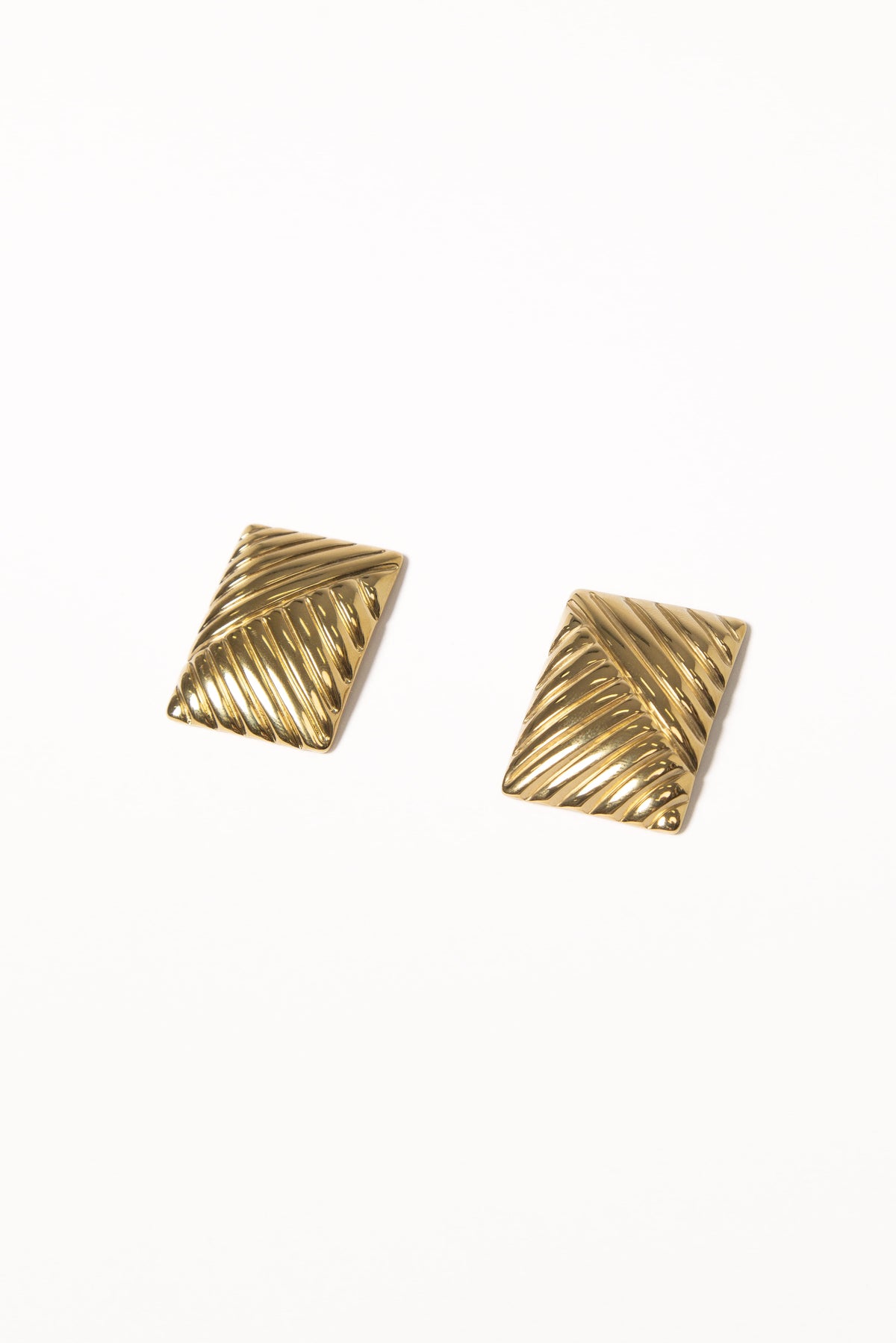 Taytum Earrings in Gold – view 2 of 2