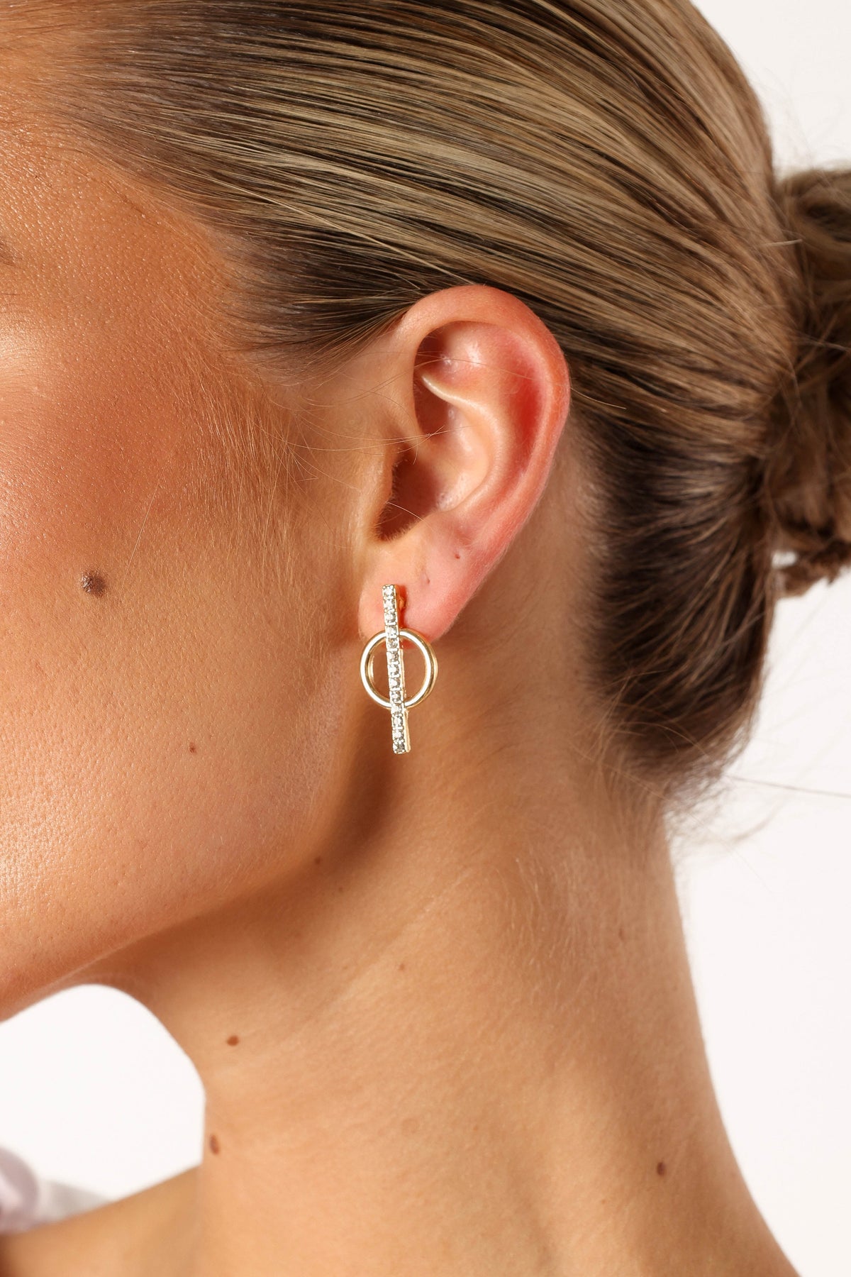 Trinitee Earrings in Gold – view 1 of 4