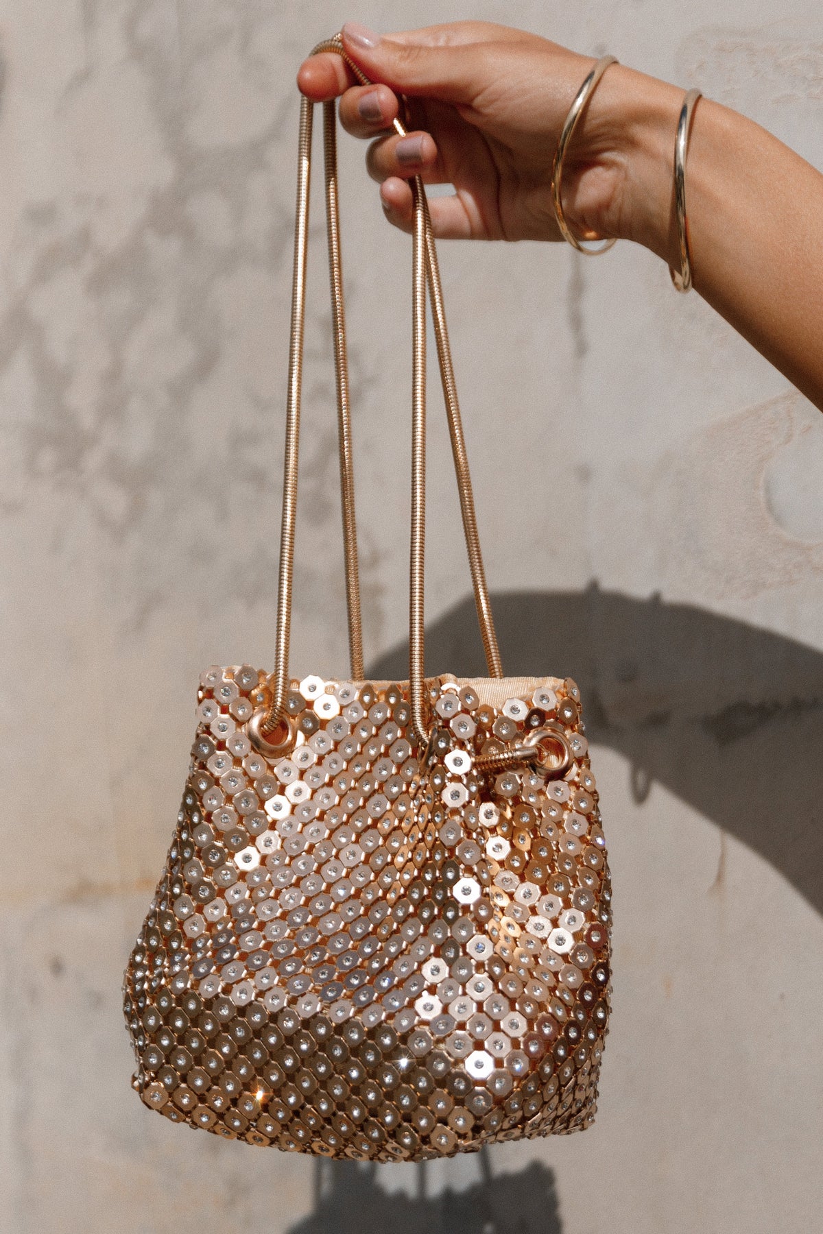 Valentina Embellished Bag in Gold – view 2 of 6