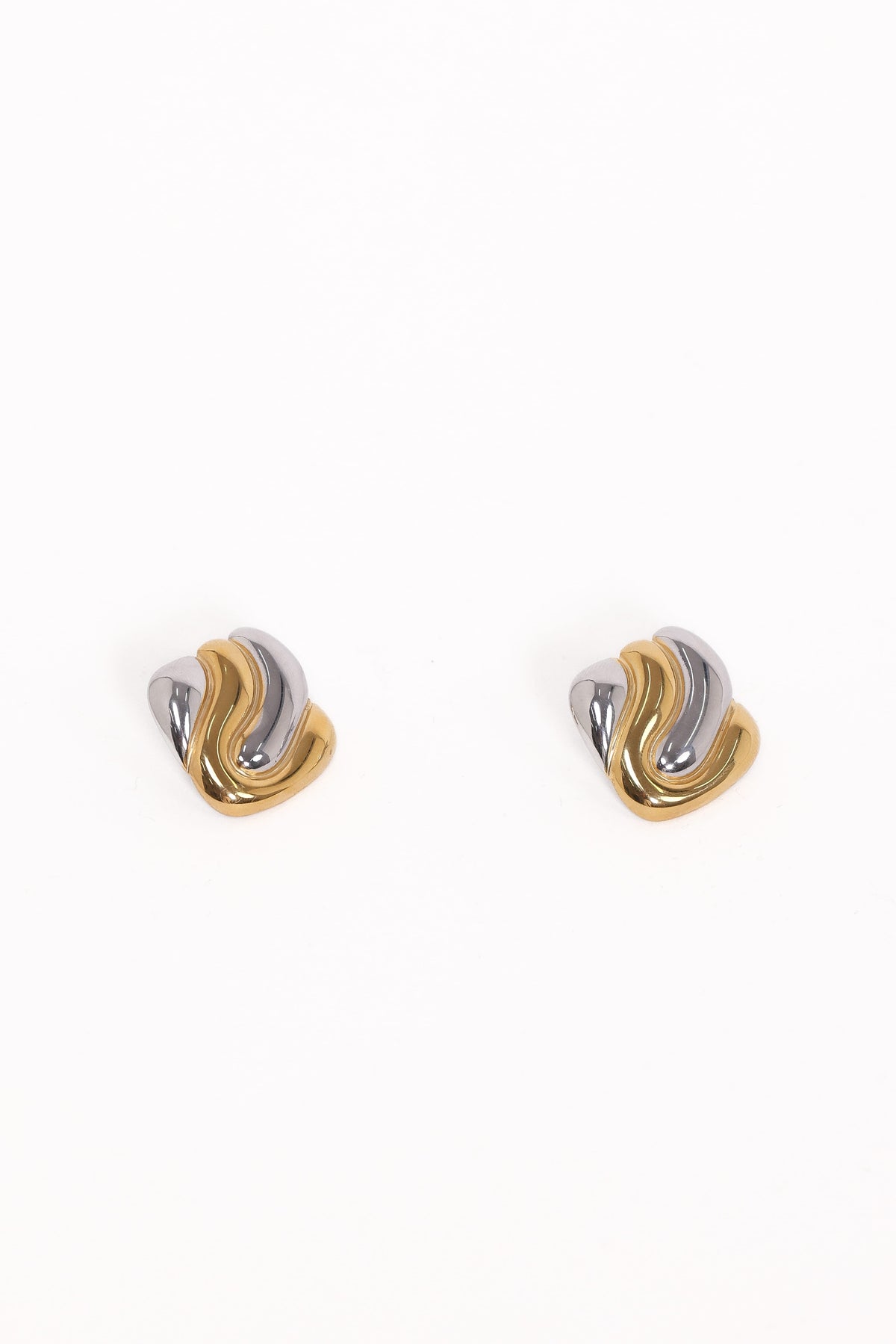 Valerie Earrings in Gold/Silver – view 2 of 3