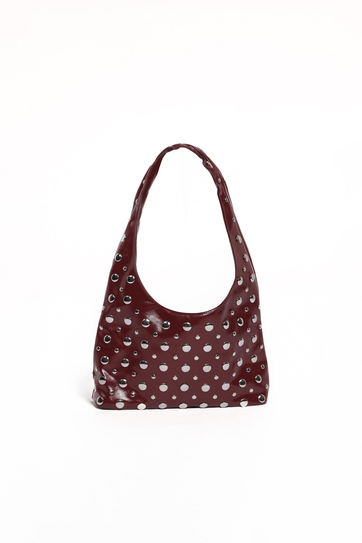 Valerie Studded Bag in Red – view 2 of 4