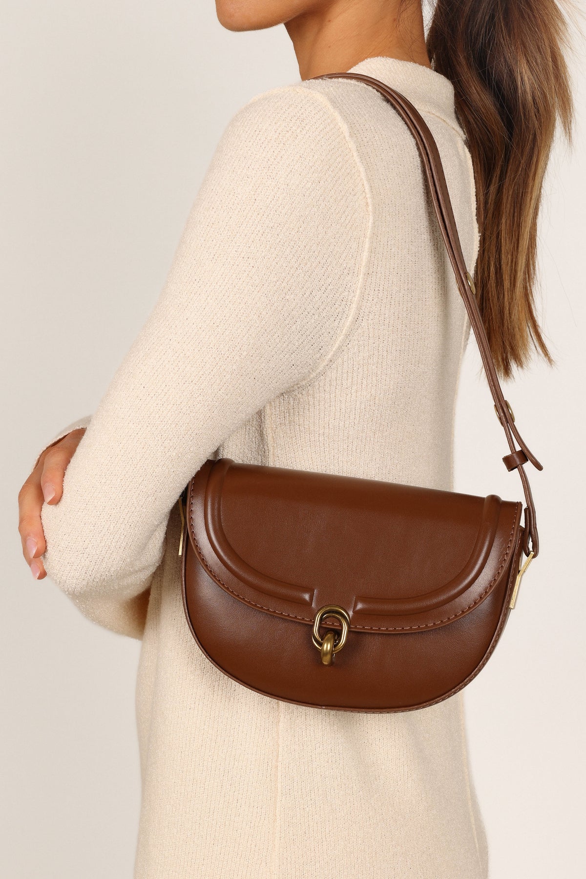 Veronica Crossbody Bag in Tan – view 1 of 4