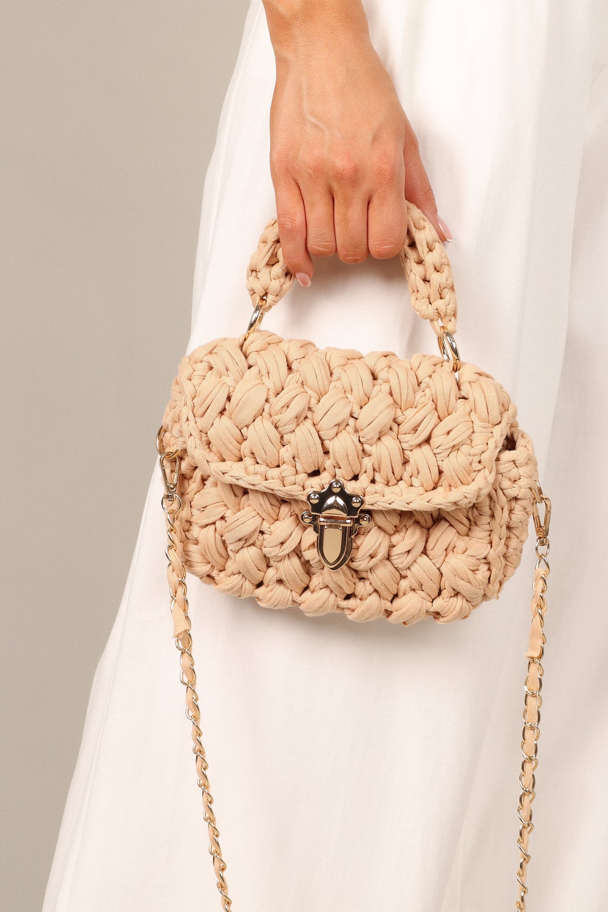 Veve Hand Woven Bag in Natural – view 3 of 5