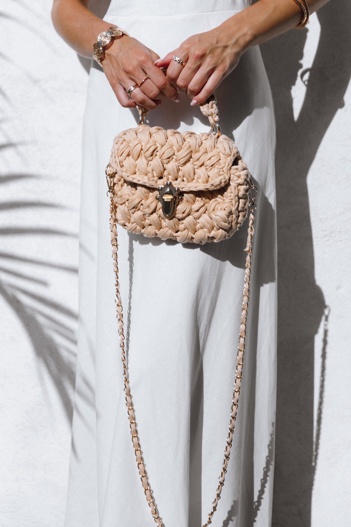 Veve Hand Woven Bag in Natural – view 1 of 5