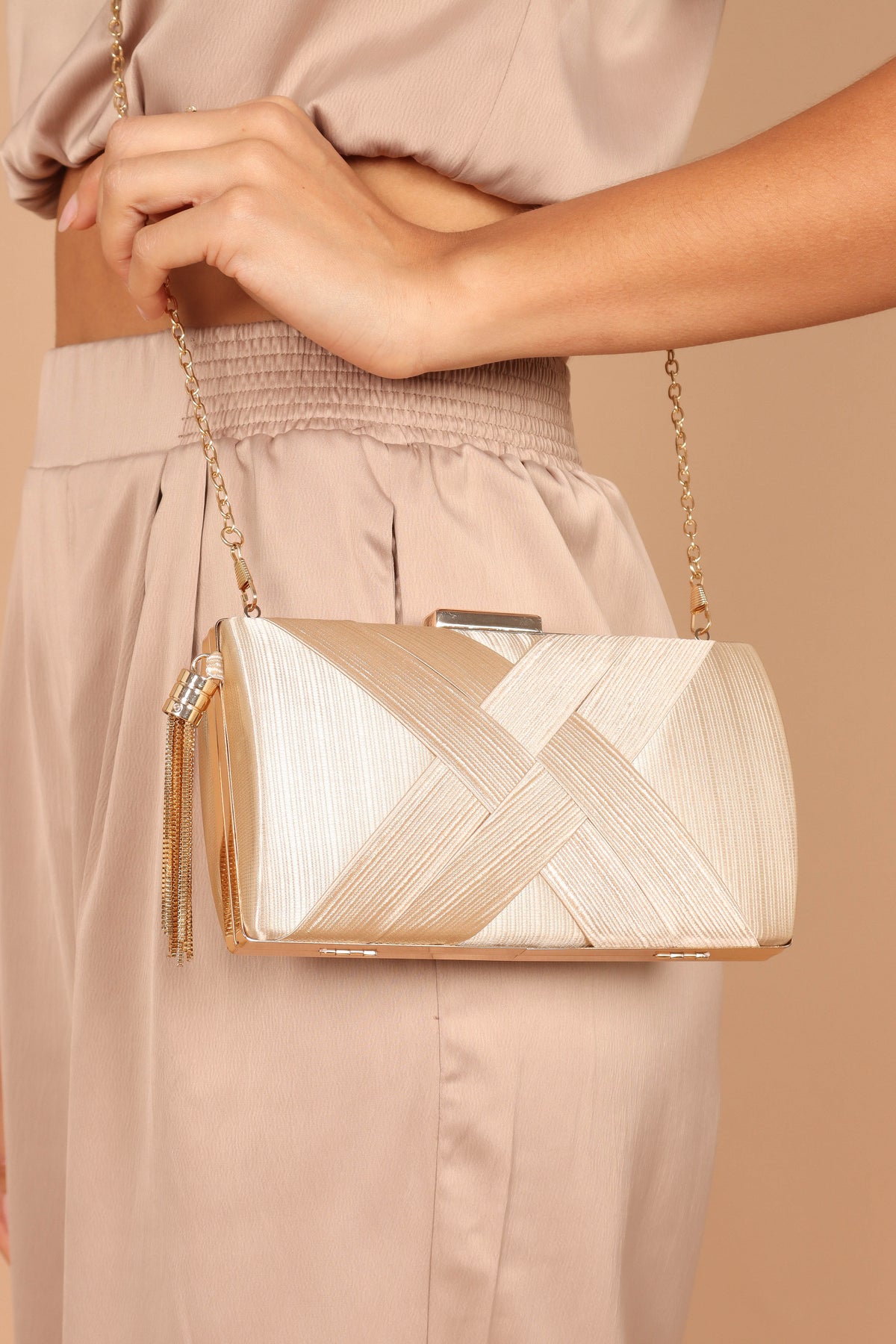 Viva Clutch in Gold – view 1 of 2