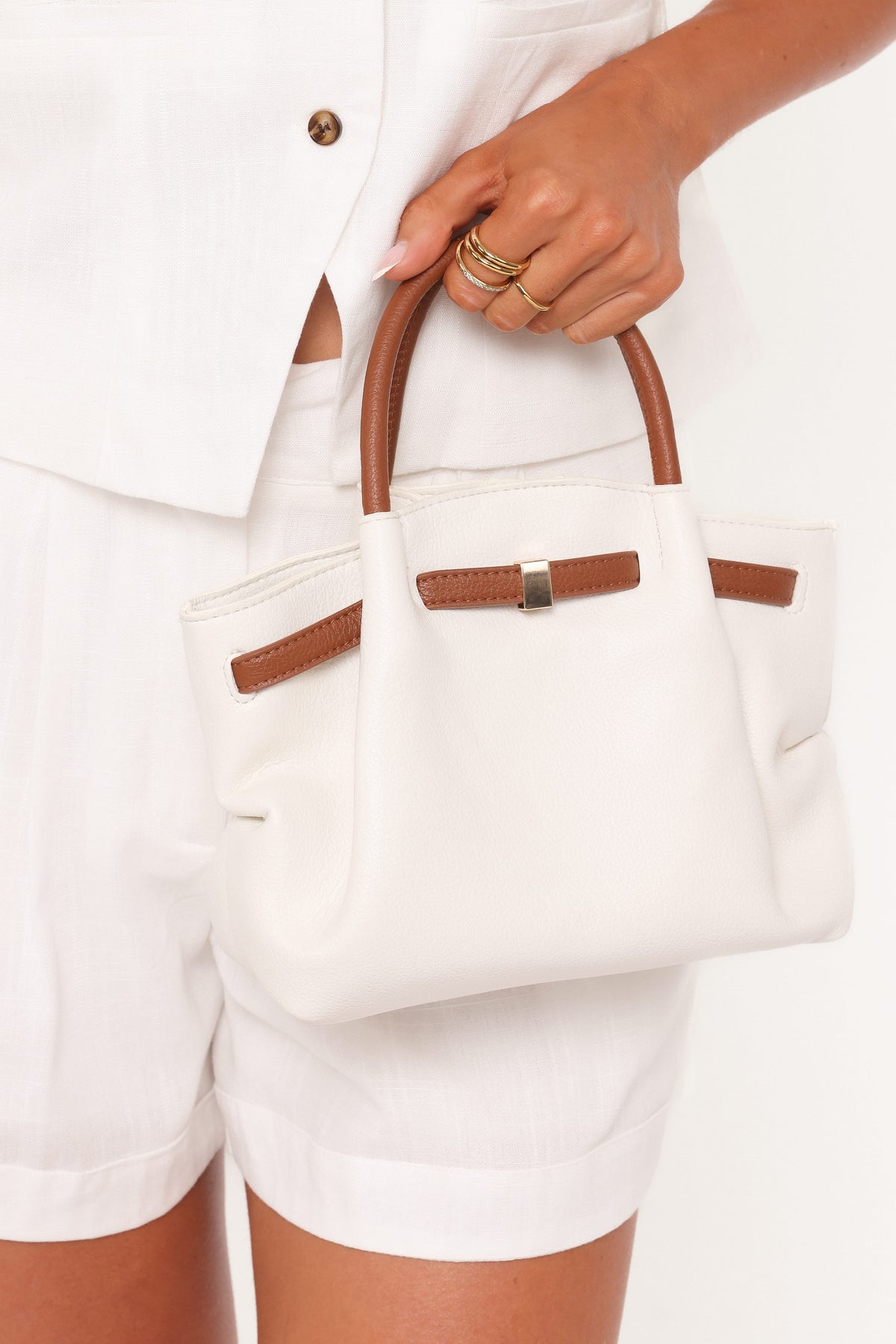 Willow Bag in White/Brown – view 2 of 5