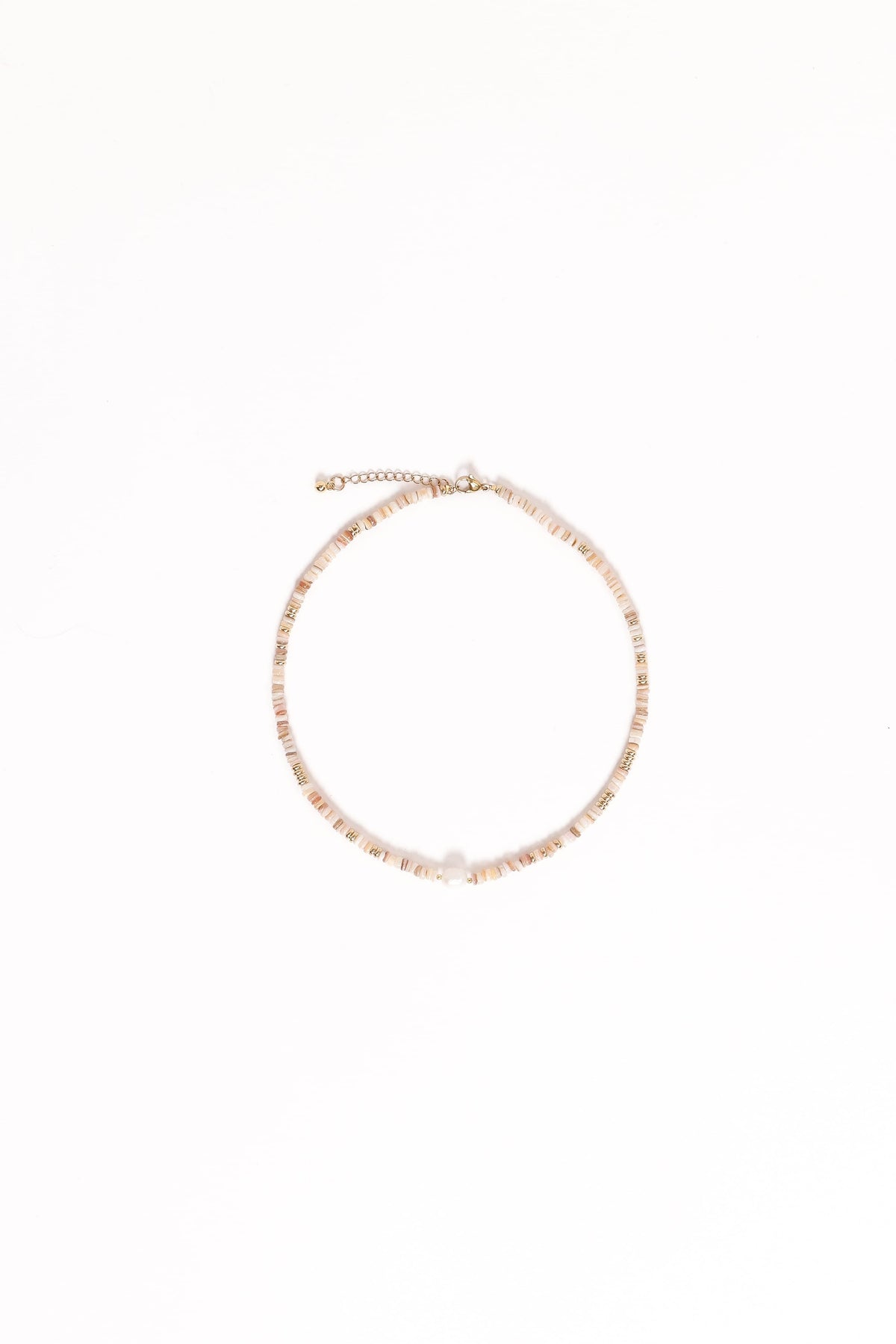 Ziva Necklace in White – view 2 of 6
