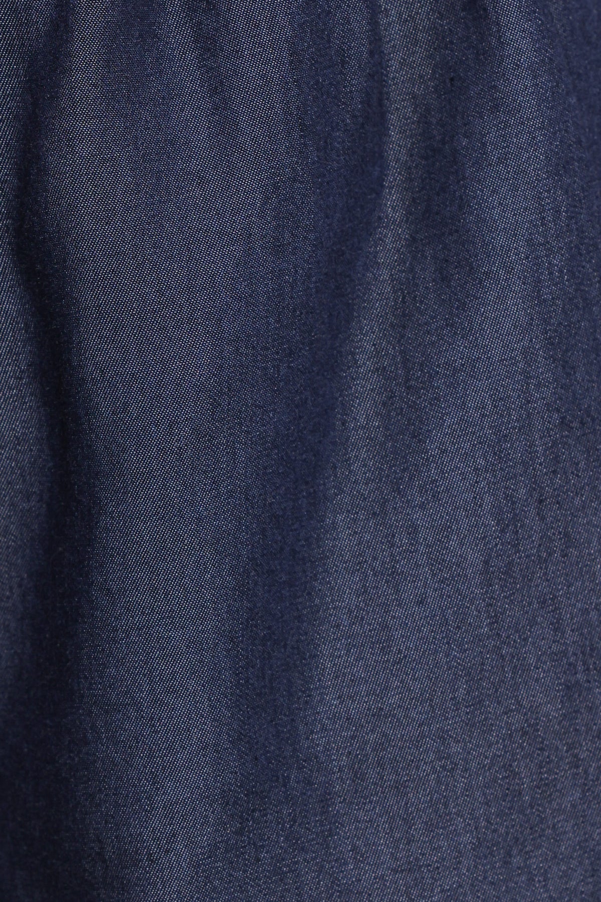 Aaliyah Chambray Shorts in Dark Wash – view 7 of 7