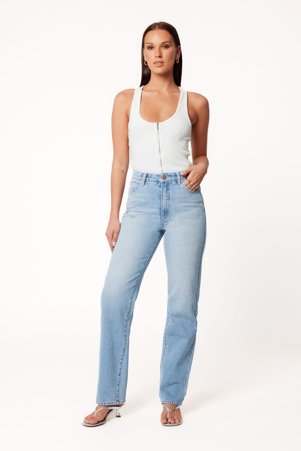 Abrand 94 Straight Jeans in Gia – view 1 of 4