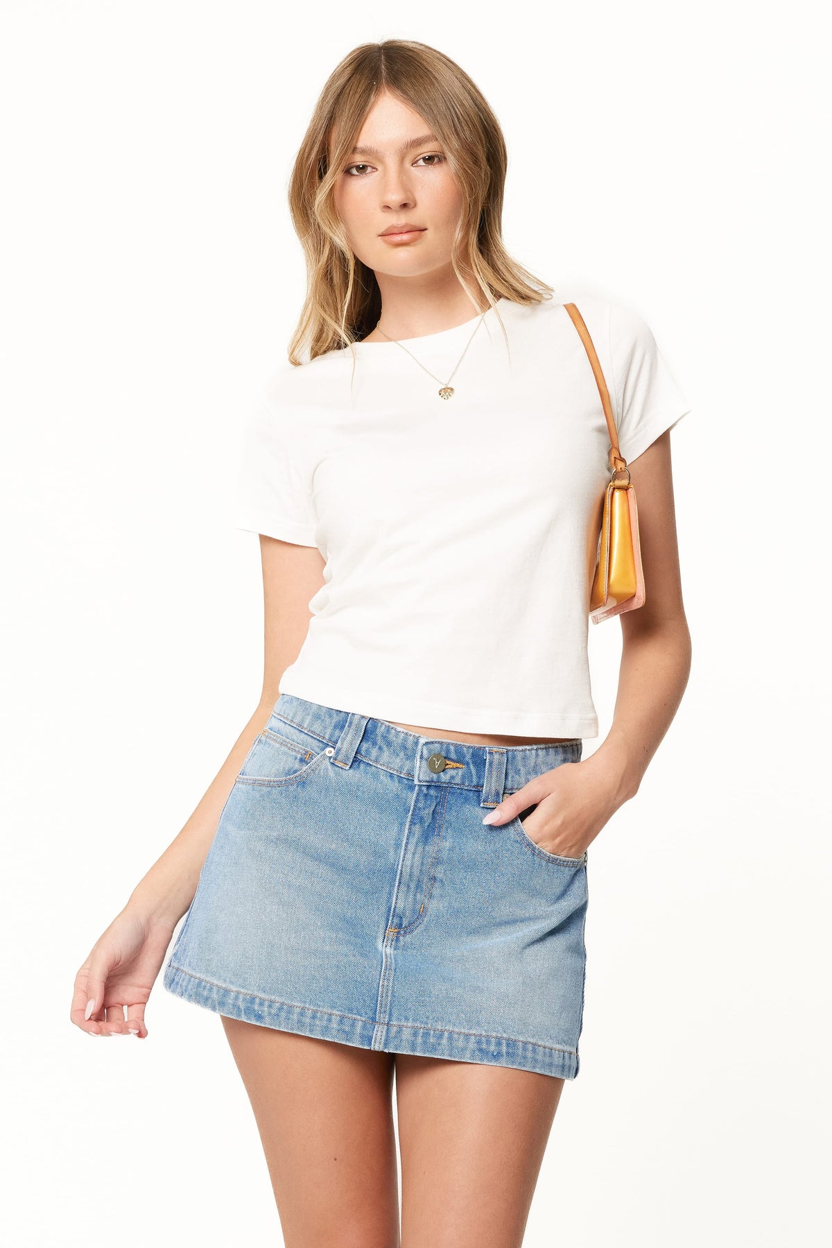 Abrand 95 Aline Skirt in Jem – view 1 of 7