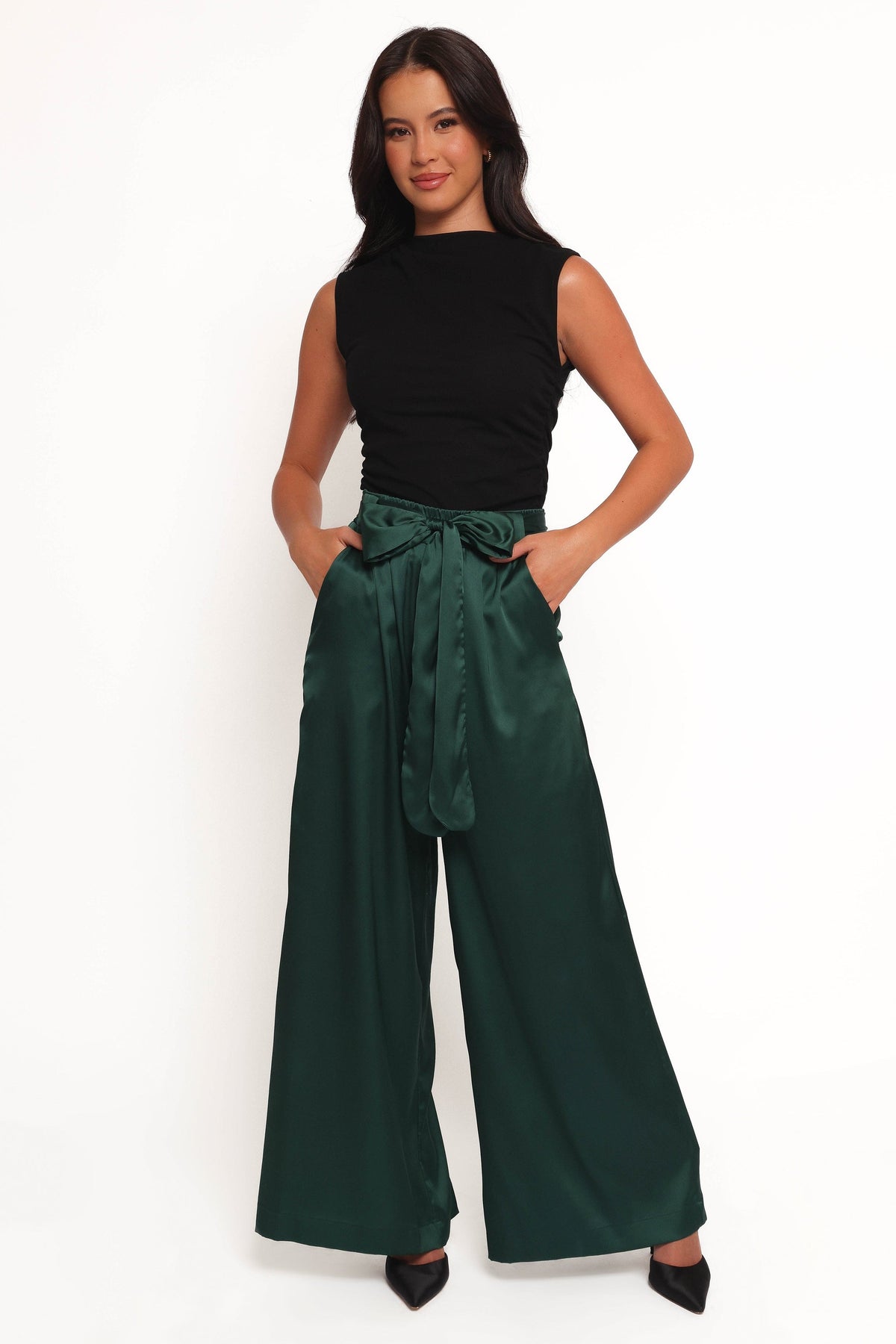 Alie Pant in Emerald – view 3 of 8
