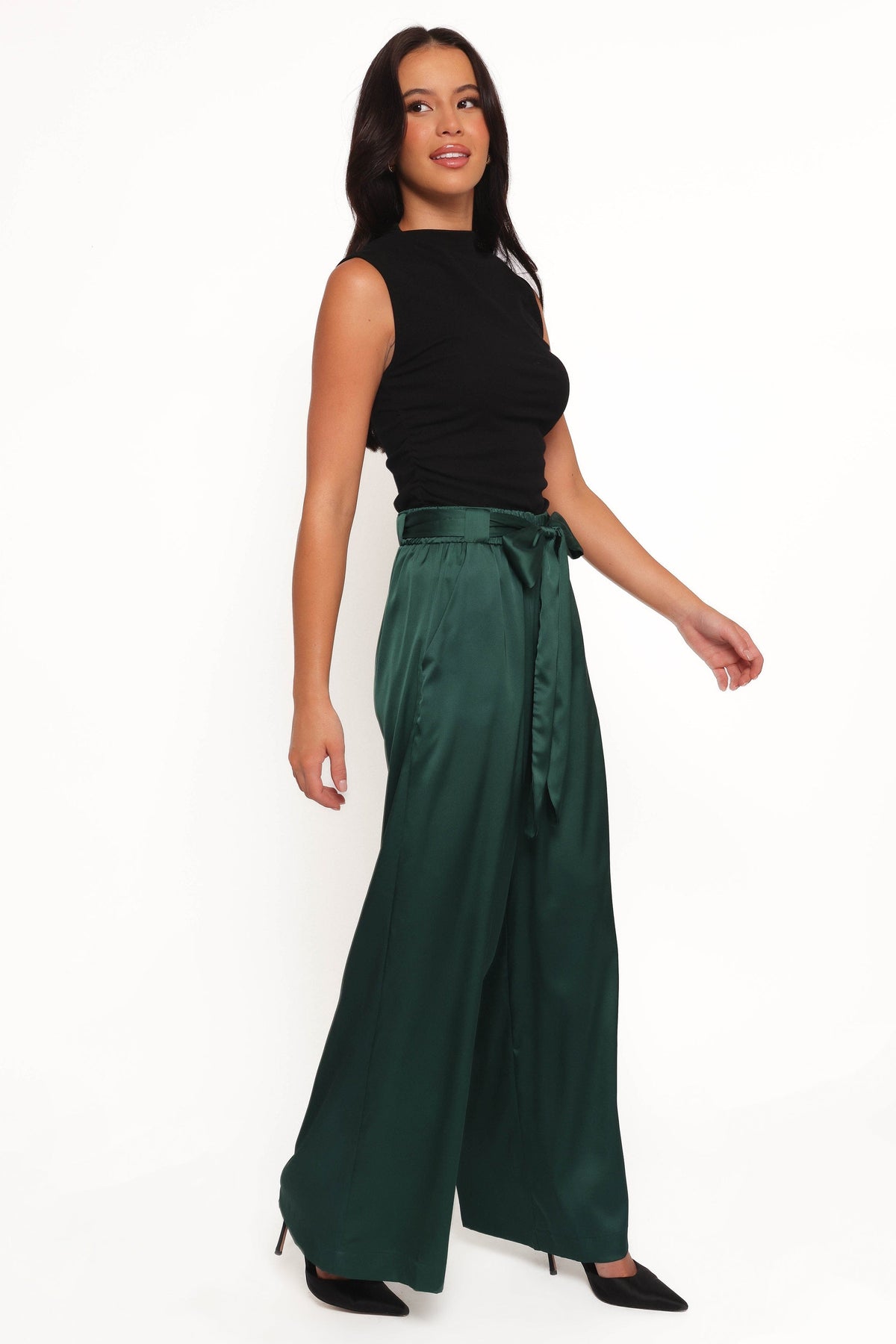 Alie Pant in Emerald – view 7 of 8