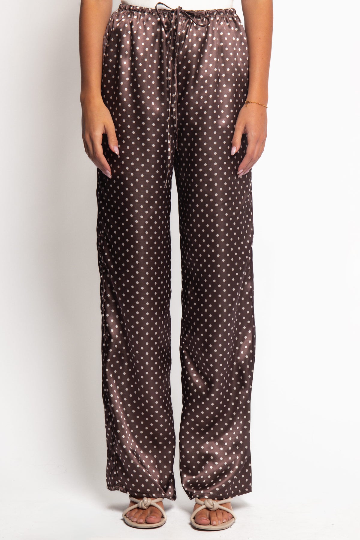 Alima Pants in Brown Polka Dot – view 2 of 5