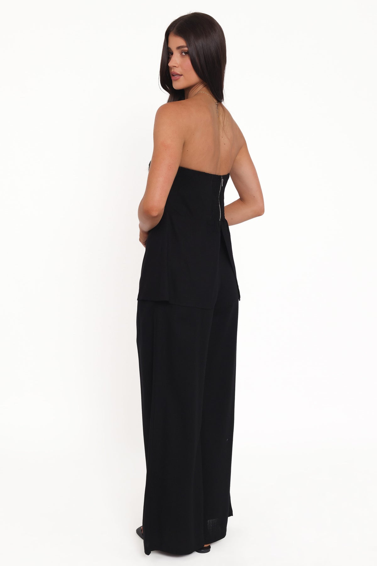 Arles Wide Leg Pants in Black – view 4 of 5