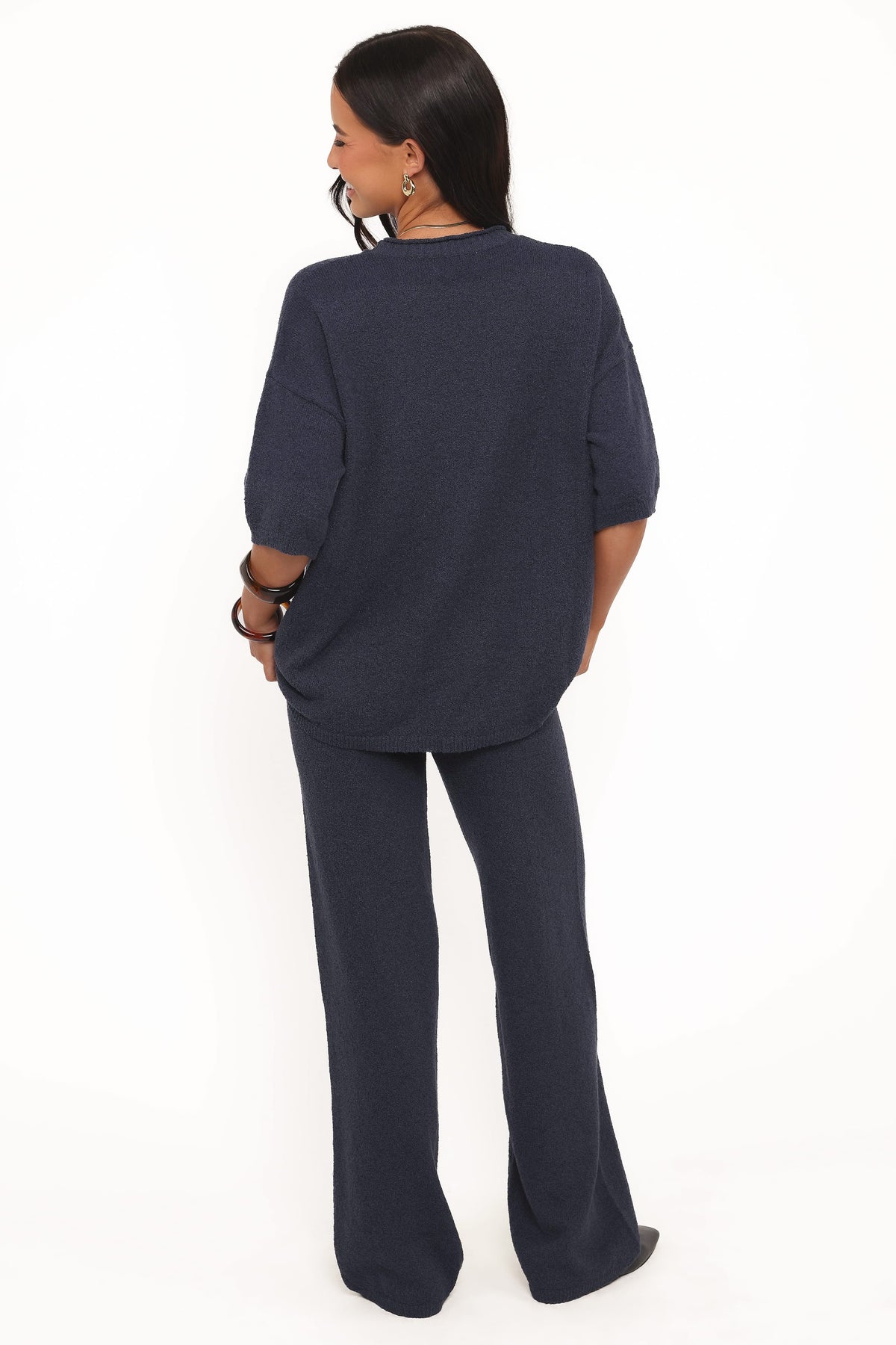 Ashby Knit Pant in Navy – view 5 of 6
