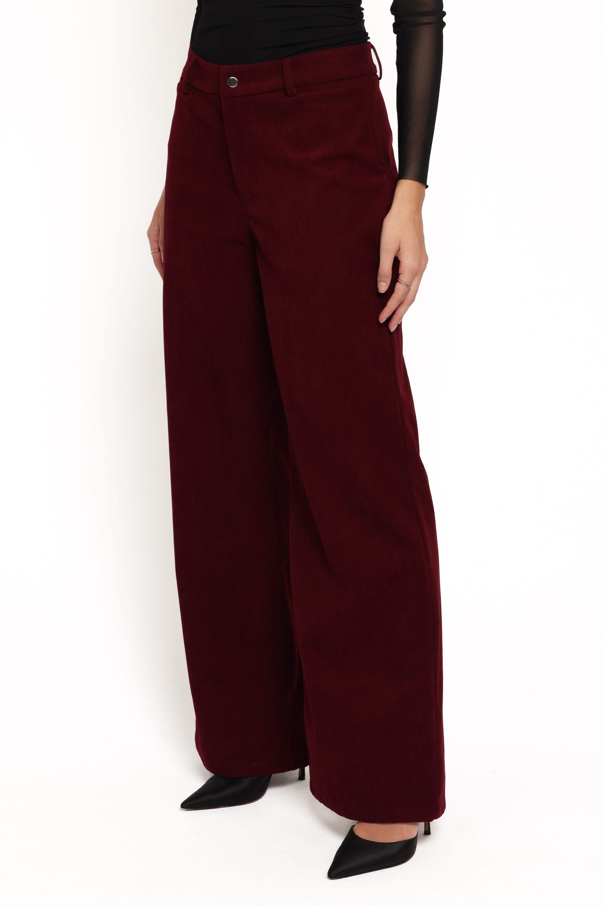 Barrett Corduroy Pant in Berry – view 2 of 5