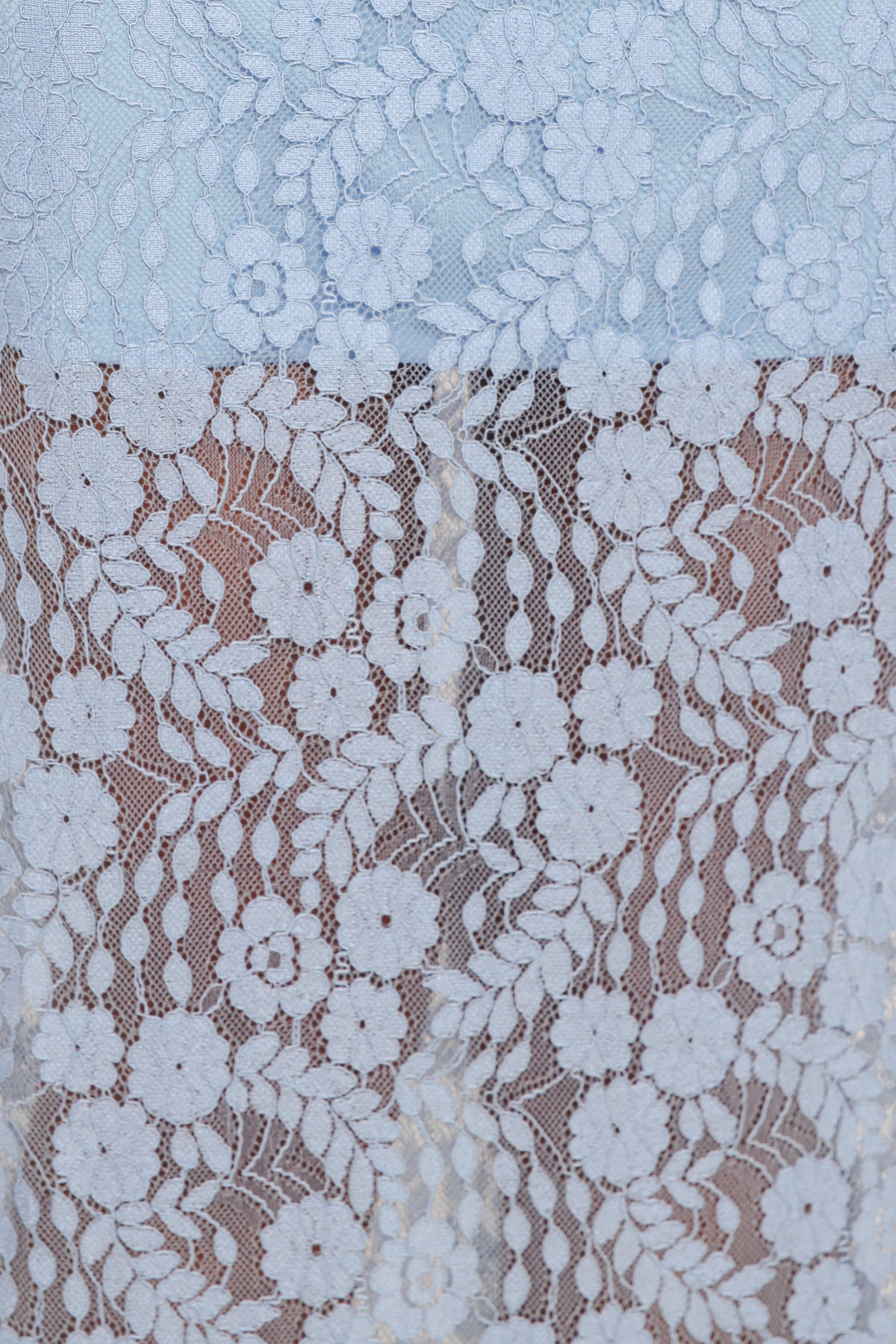 Brittany Lace Maxi Skirt in Blue – view 6 of 7