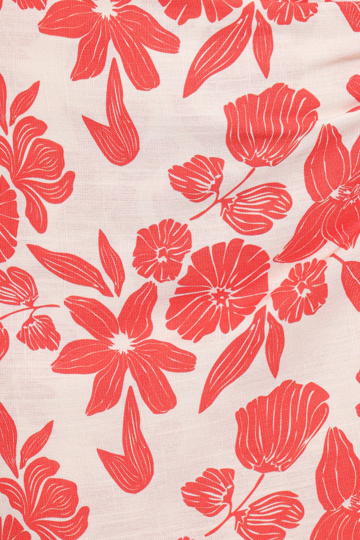 Calypso Wrap Mini Skirt in Red Floral – view 7 of 7
