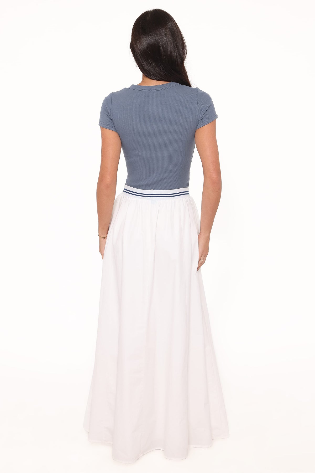 Christine Maxi Skirt in White – view 5 of 9