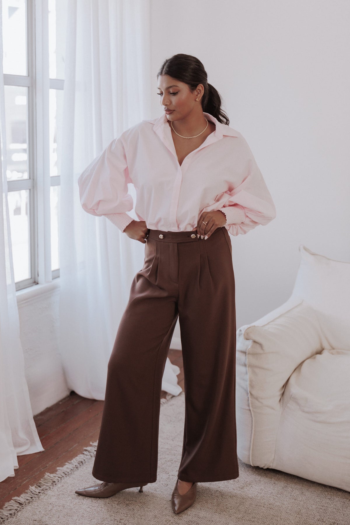 Corfu Pants in Brown – view 1 of 7