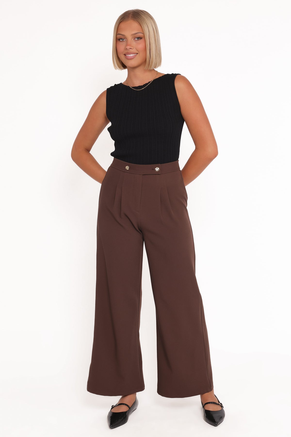 Corfu Pants in Brown – view 6 of 7