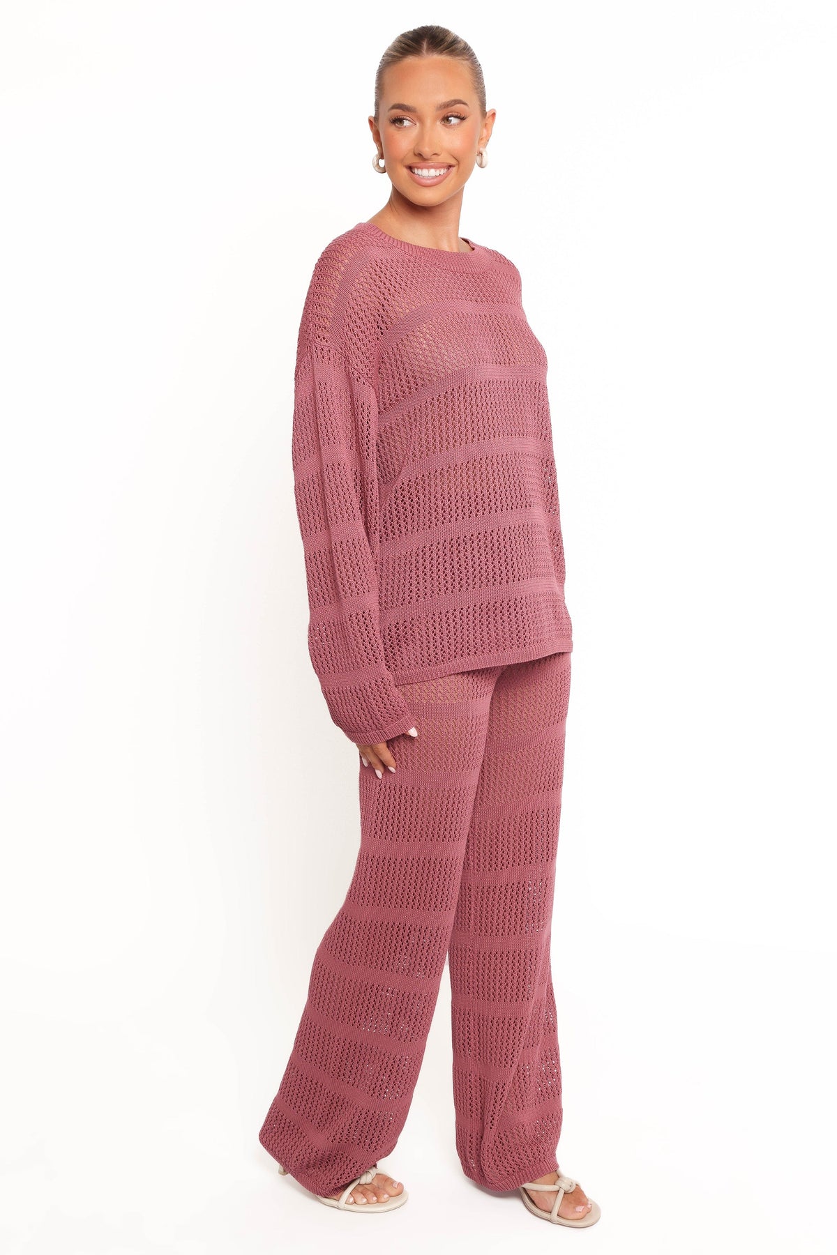Crawford Pant in Rose – view 6 of 6