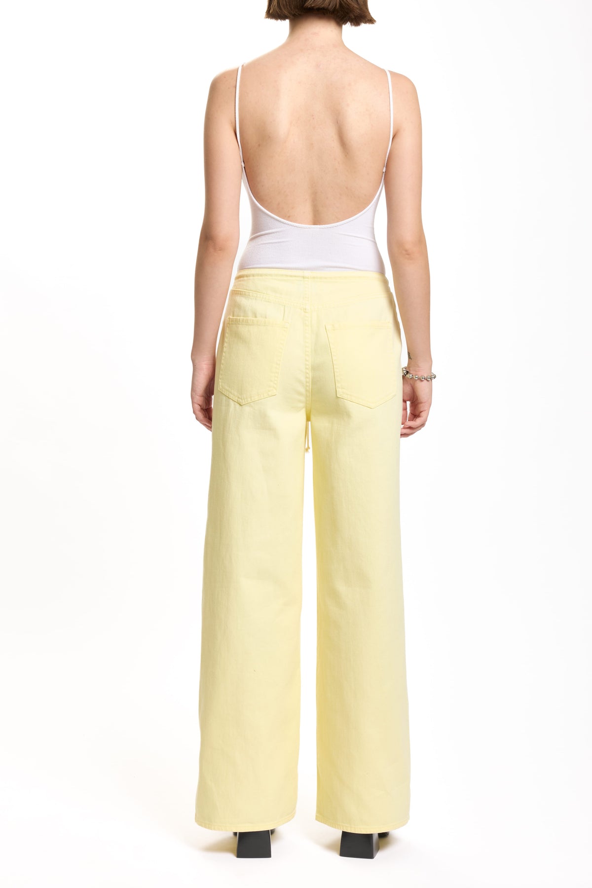 Daze Madison Wide Leg Jeans in Sunny – view 3 of 3