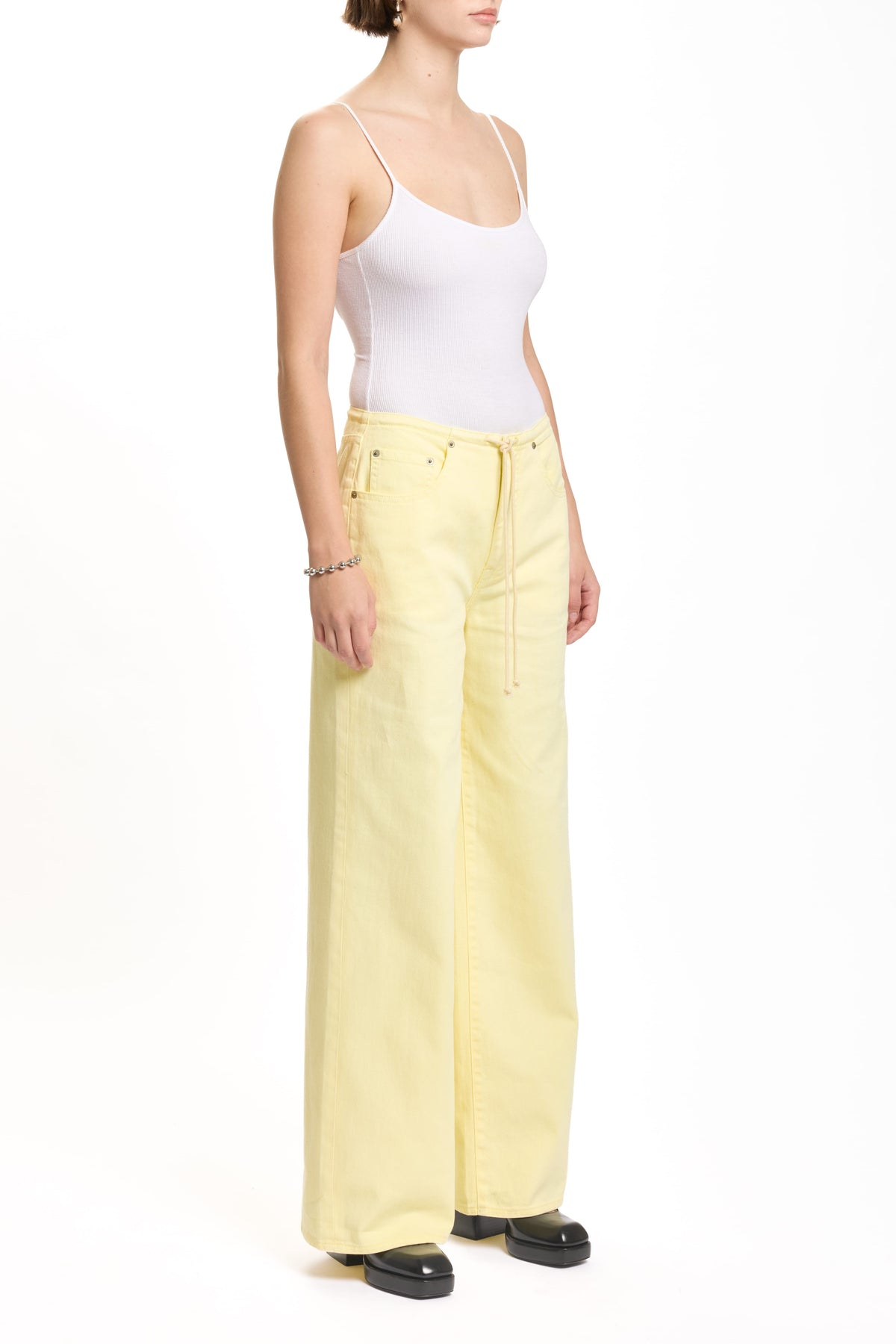 Daze Madison Wide Leg Jeans in Sunny – view 2 of 3