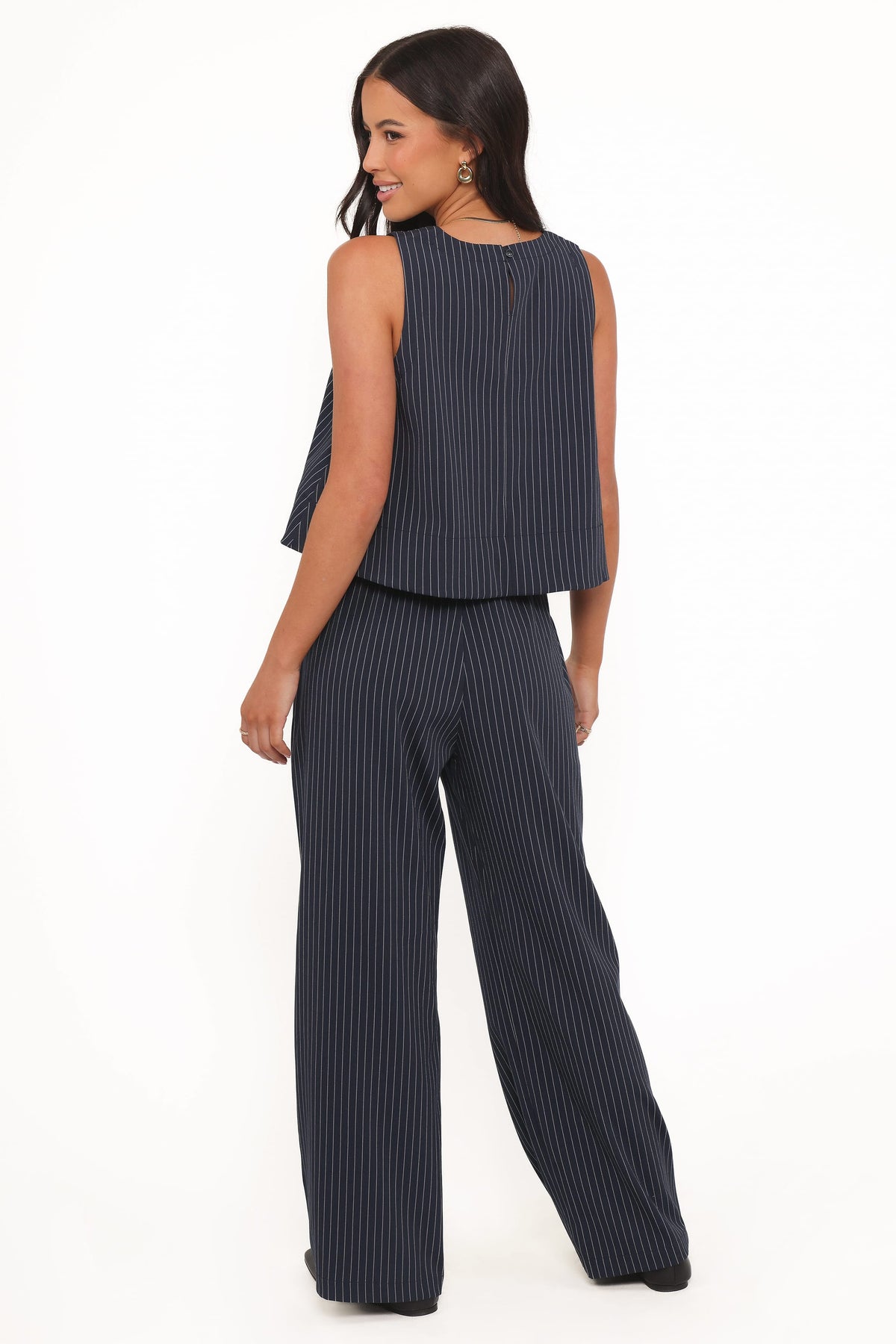Elijah Pants in Navy White Stripe – view 6 of 8