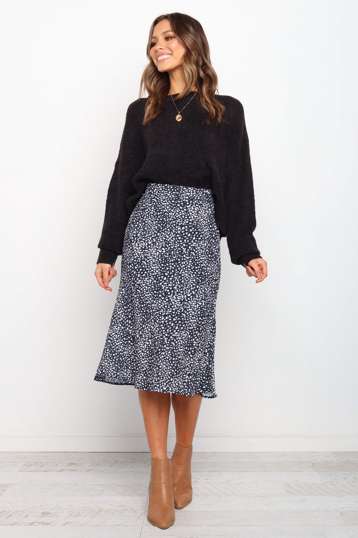 Falco Skirt in Navy – view 1 of 13