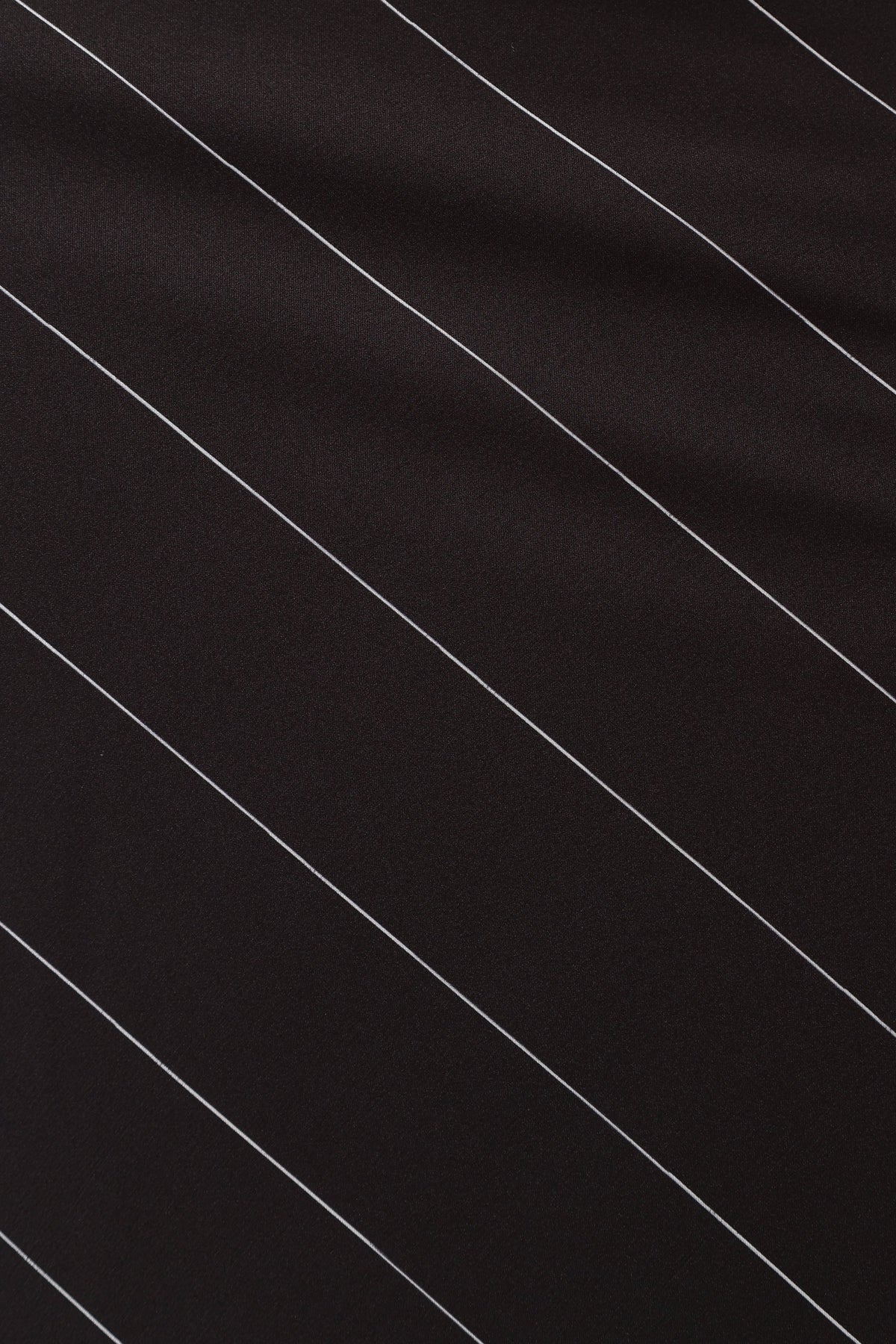 Heidi Stripe Slip Skirt in Black White Stripe – view 5 of 6