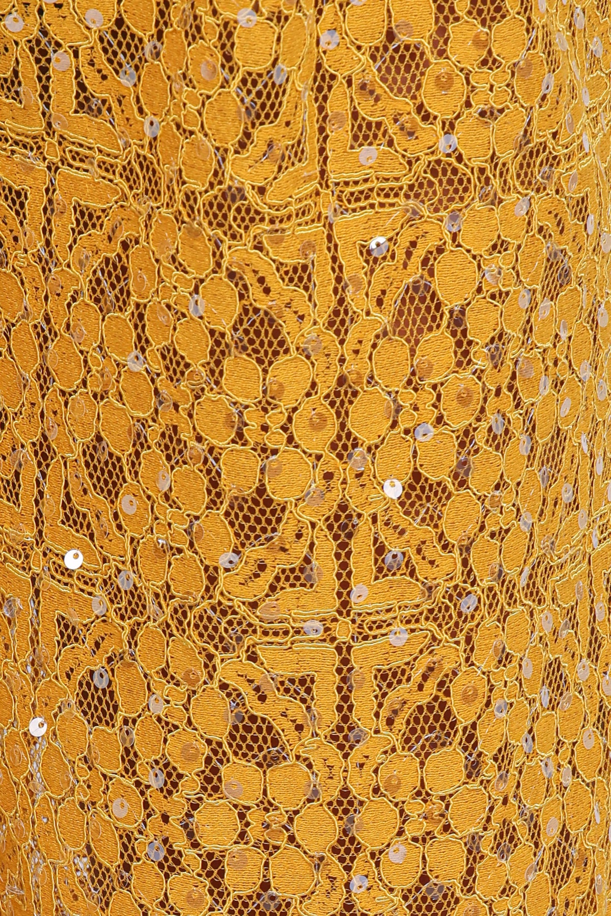 Jacinta Sequin Lace Pant in Mango – view 6 of 7