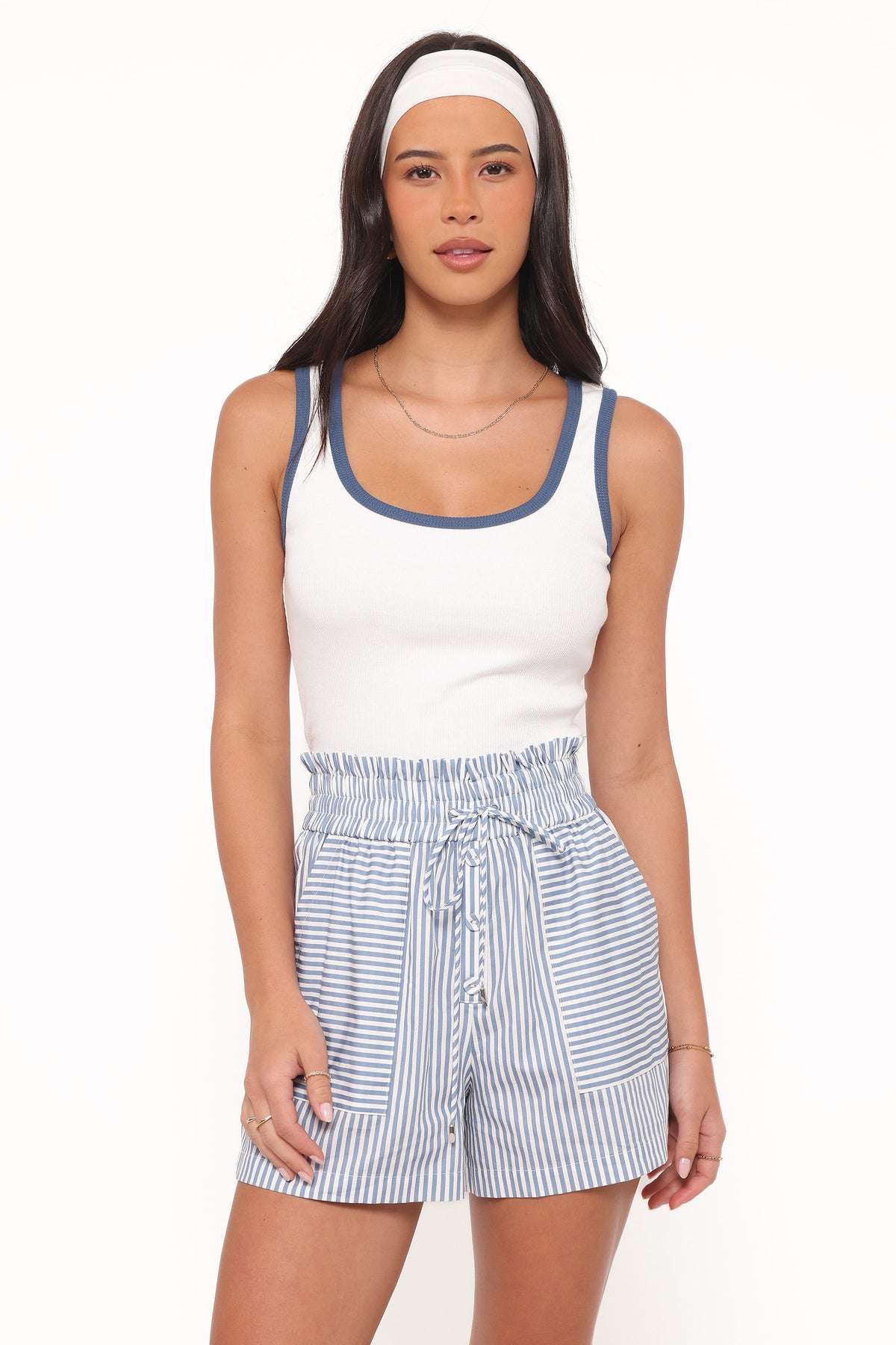 Jackson Boxer Short in Blue Stripe – view 2 of 8