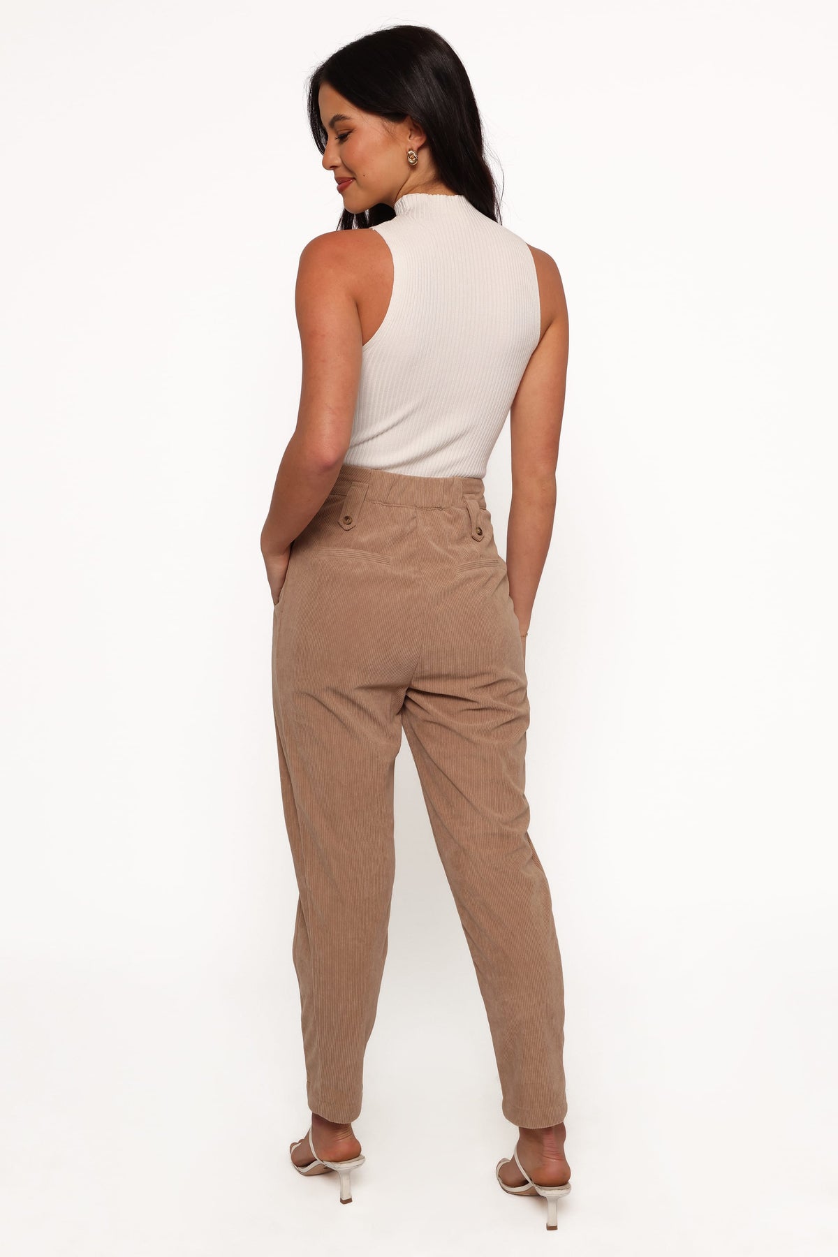 Jones Cord Pant in Brown – view 5 of 9