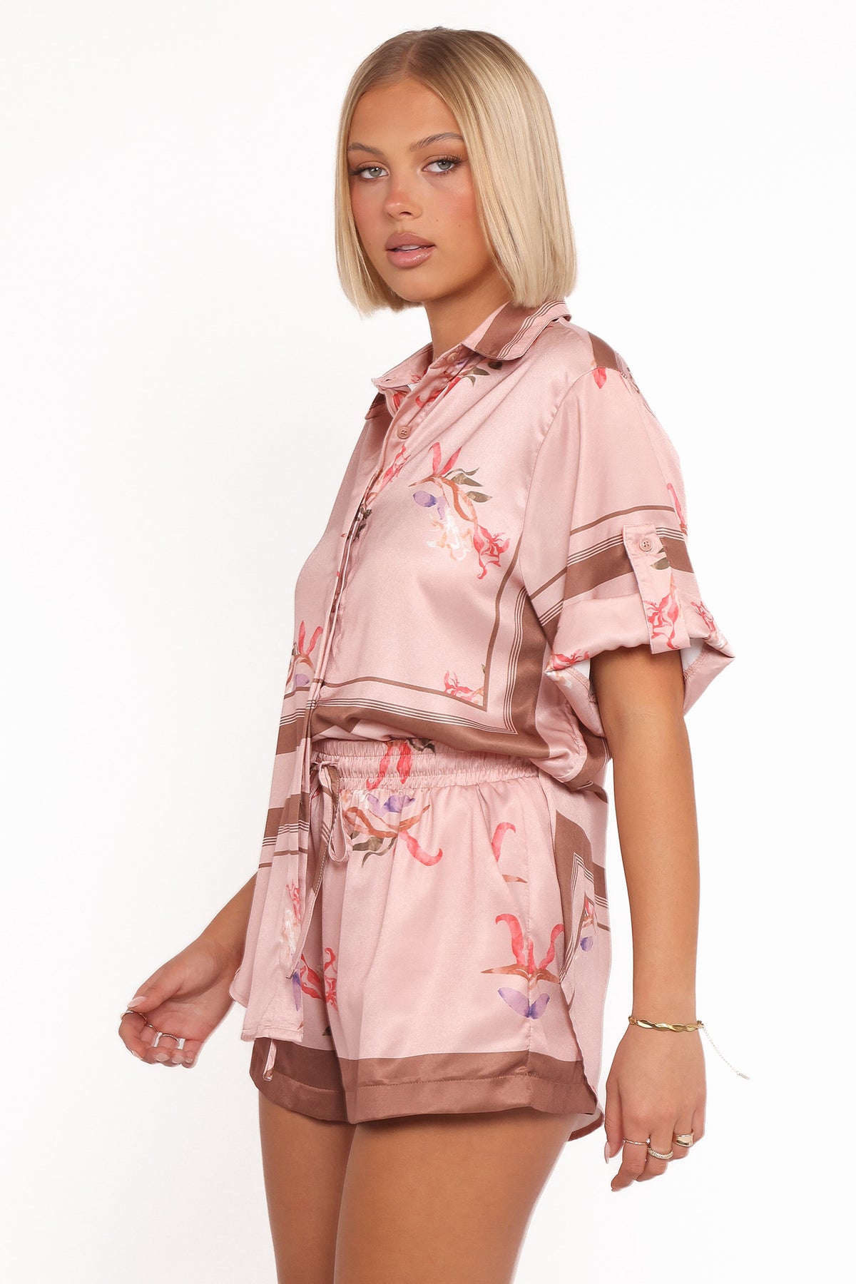 Lara Shorts in Pink Cocoa – view 4 of 5