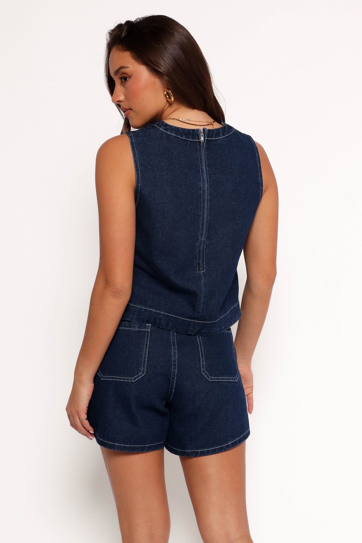 Levi Short in Dark Denim – view 6 of 9