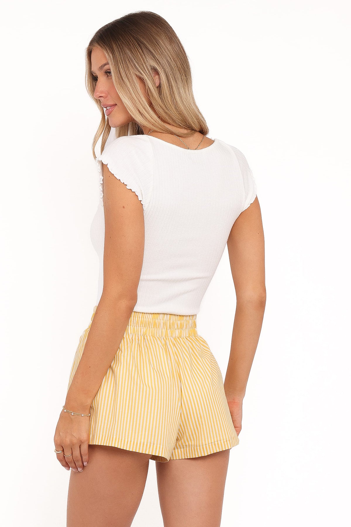 Mattina Shorts in Mango Stripe – view 6 of 9
