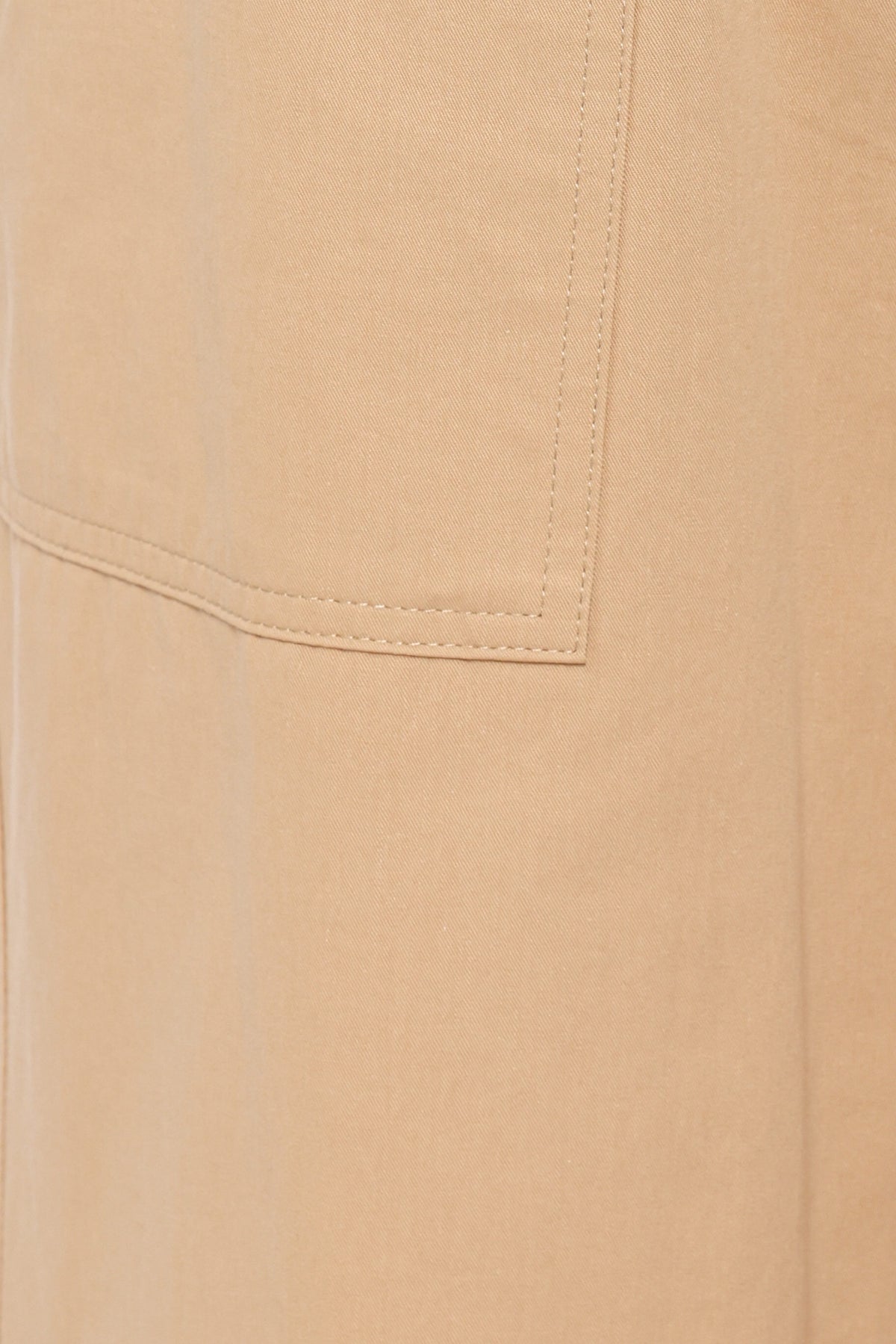 Mia Wide Leg Cropped Pant in Taupe – view 7 of 8