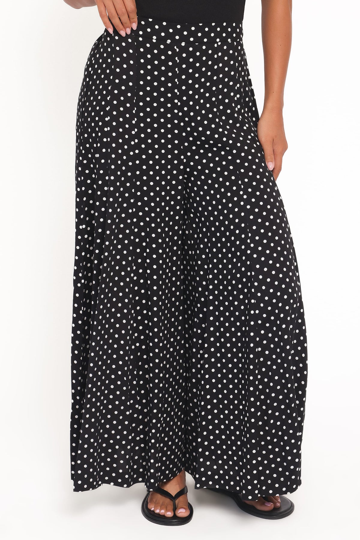 Neveah Pant in Black Polka Dot – view 3 of 7