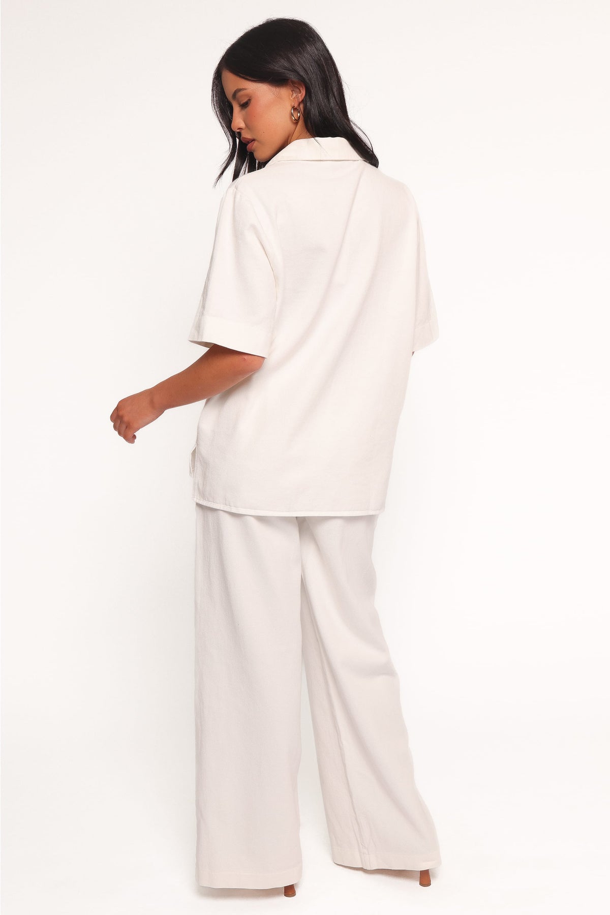 Odelia Denim Pant in Off White – view 4 of 6