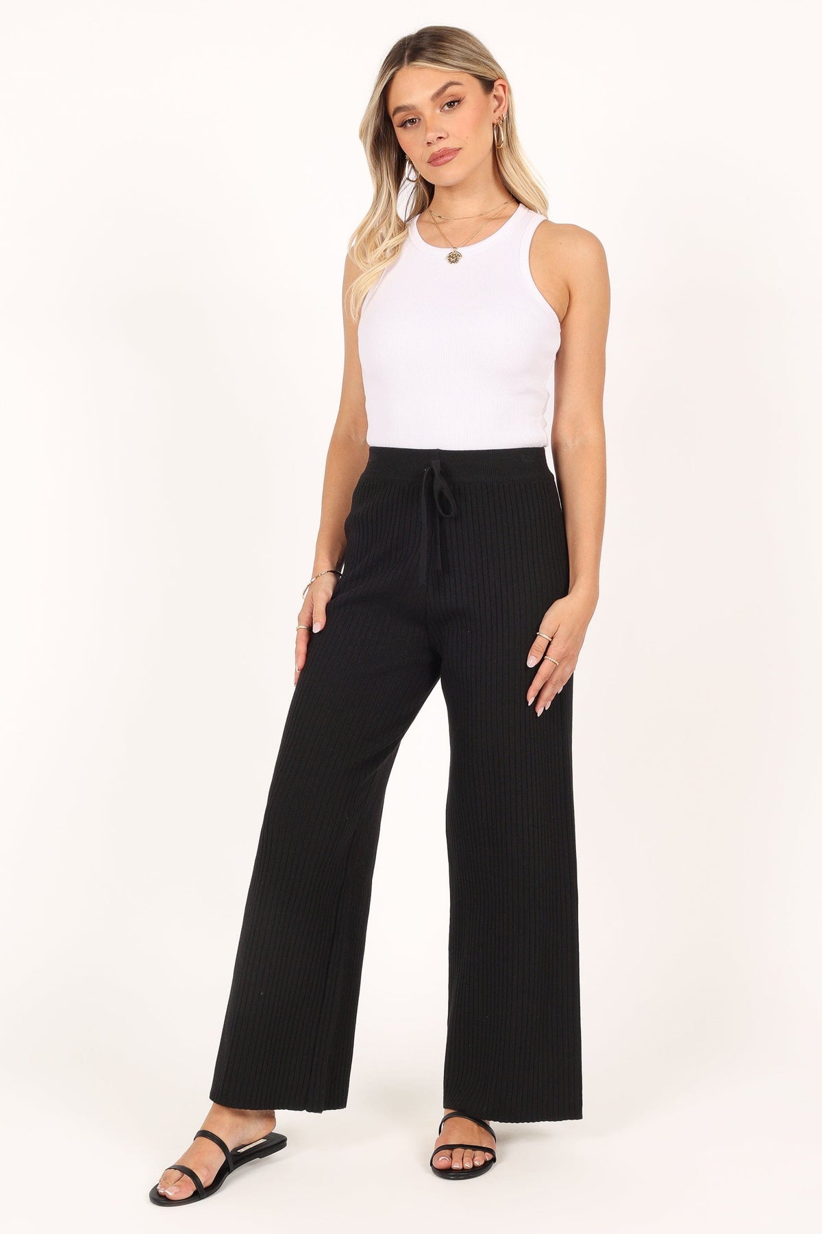 Pyrus Knit Pant in Black – view 2 of 11