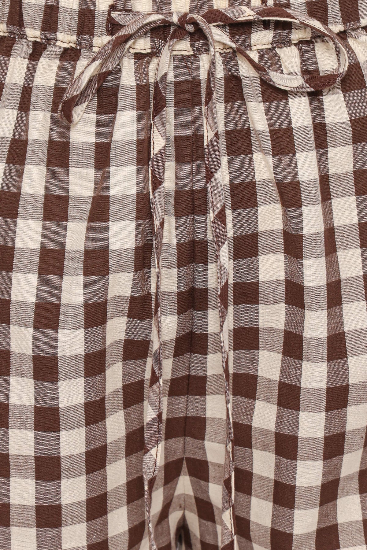 Rory Shorts in Brown Gingham – view 7 of 8