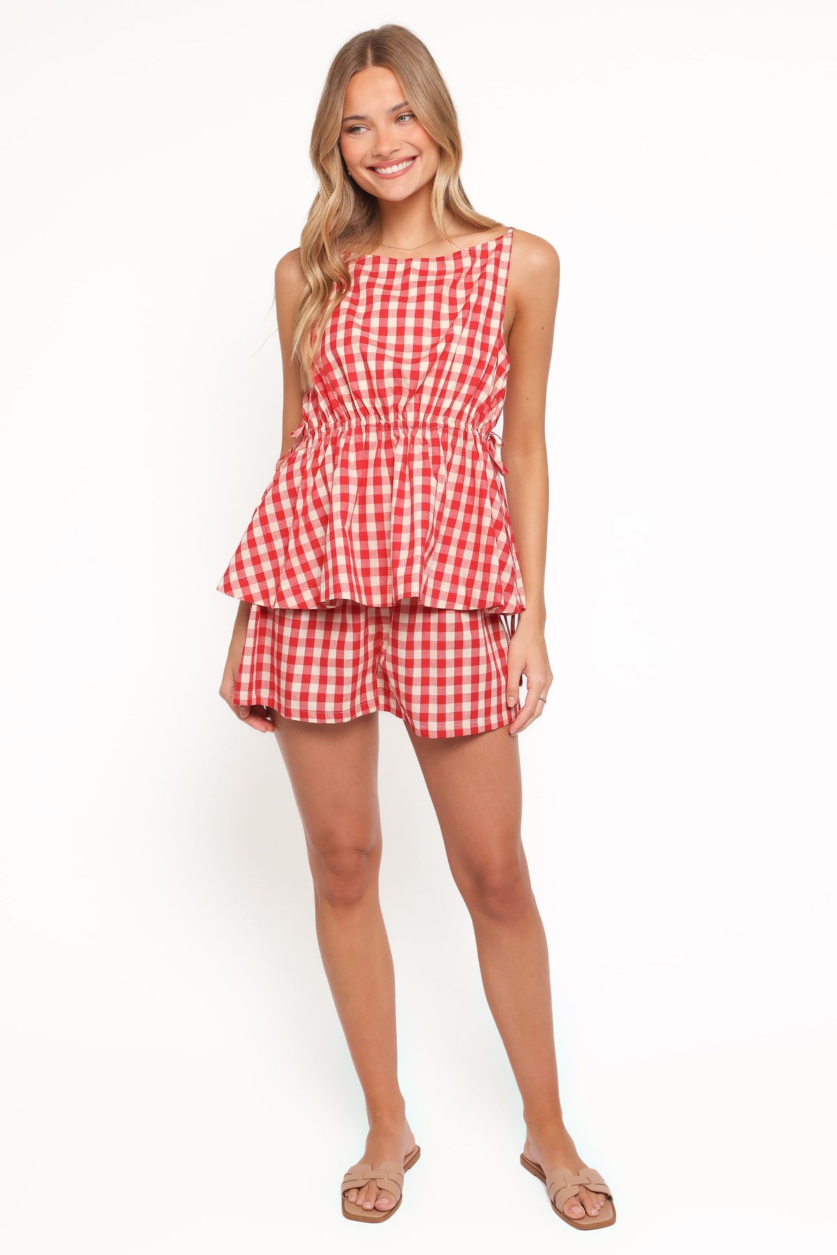 Rory Shorts in Red Gingham – view 2 of 6