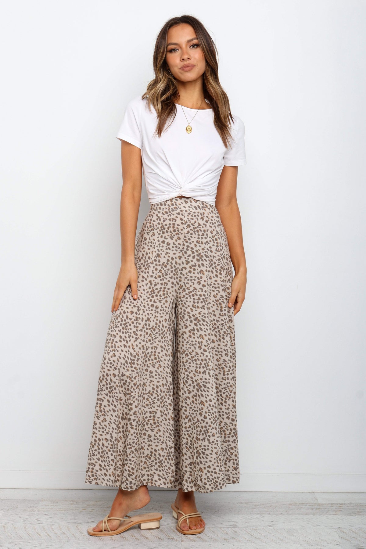 Selby Pant in Beige – view 1 of 8