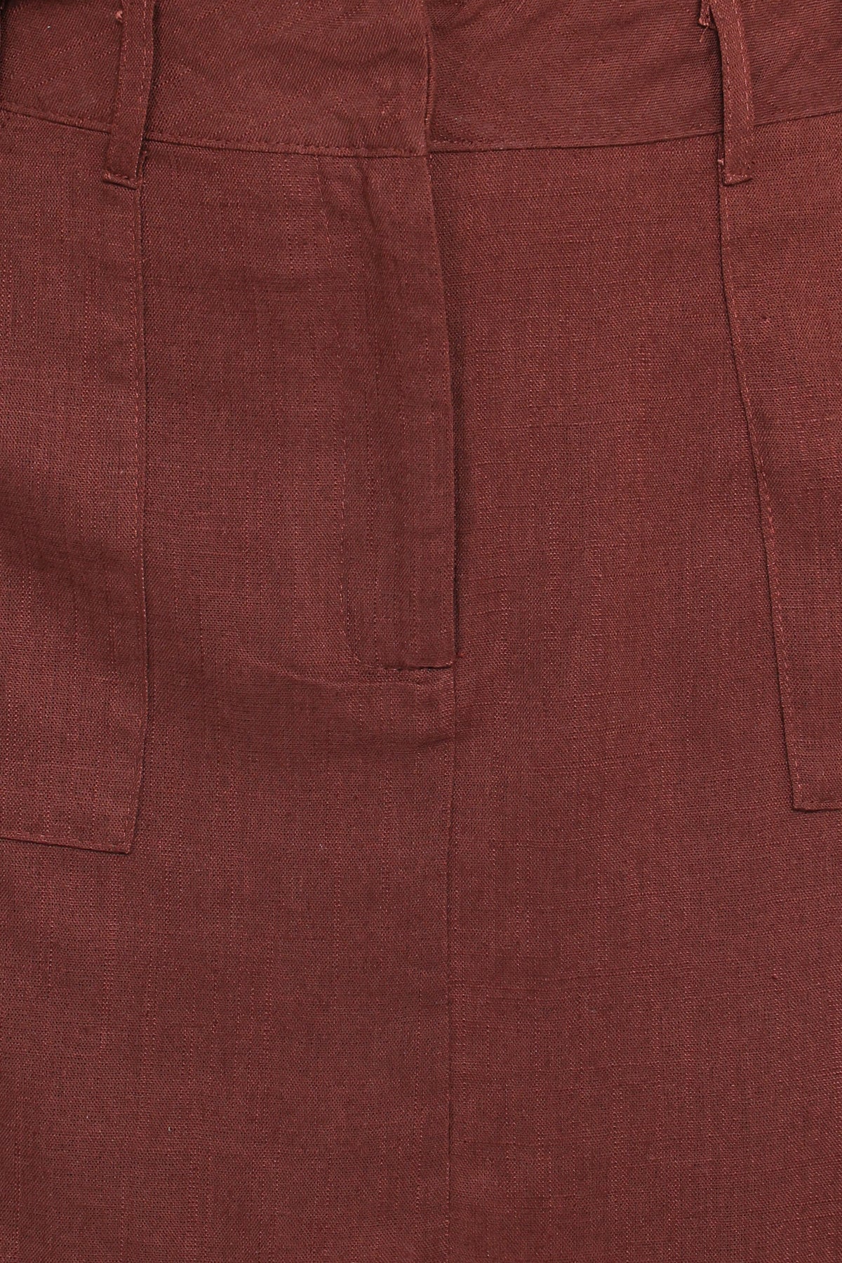 Shaw Mini Skort in Chocolate Brown – view 7 of 8