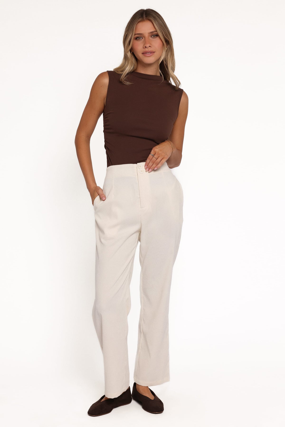 Springfield Pants in Cream – view 1 of 6
